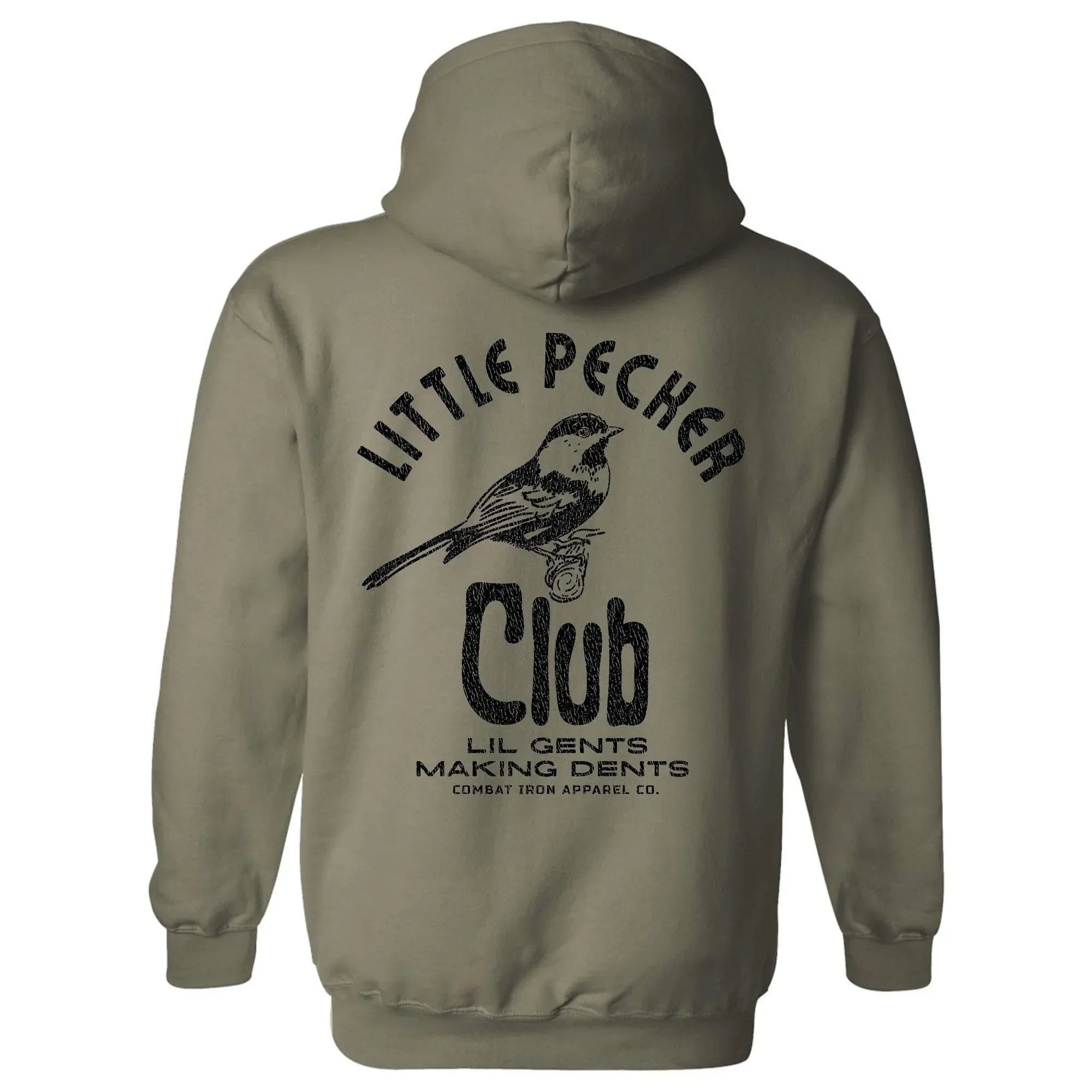 Little Pecker Club Fleece Lined Hoodie - Combat Iron Apparel Co.