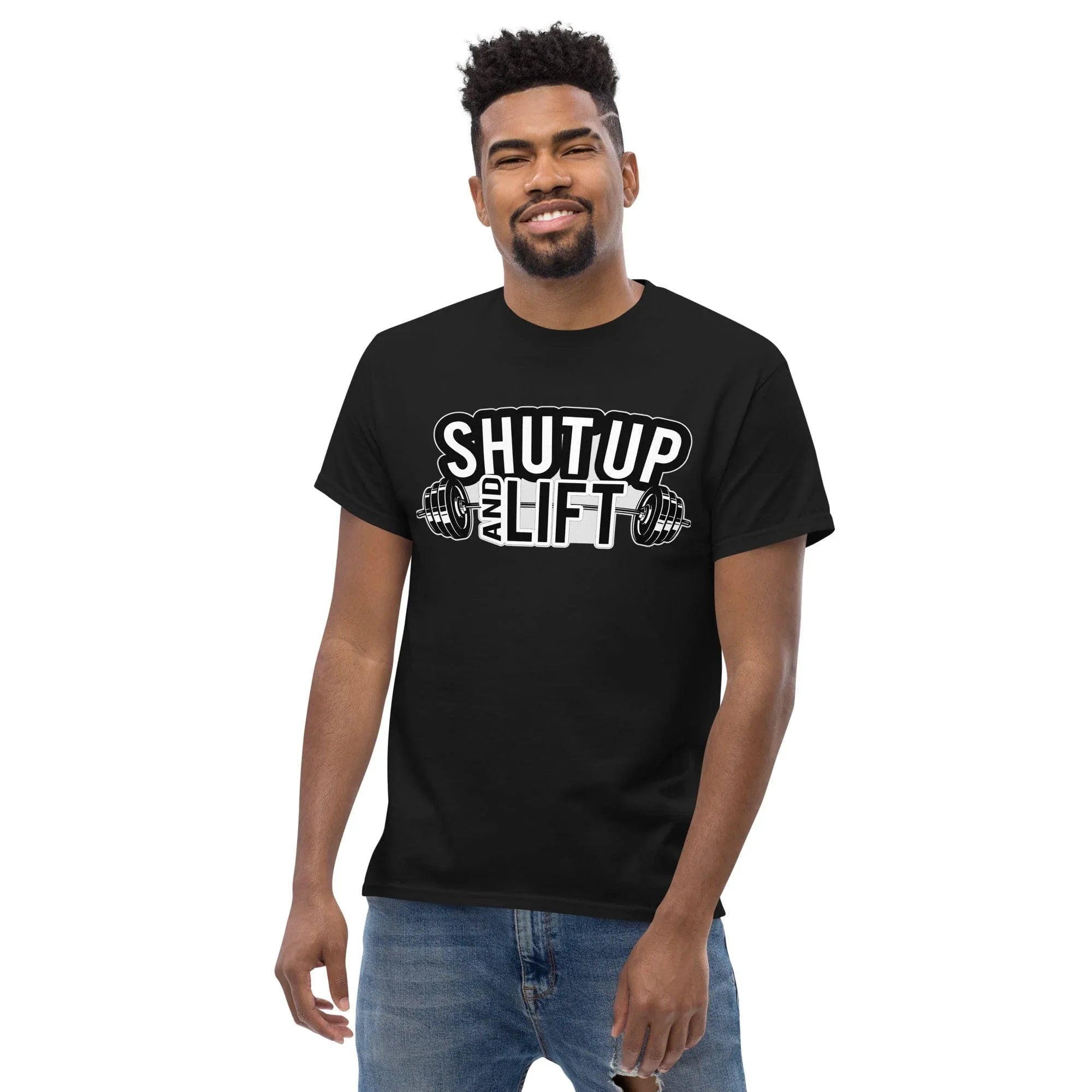 Tactical Gear Junkie Shut Up and Lift - Unisex T-shirt