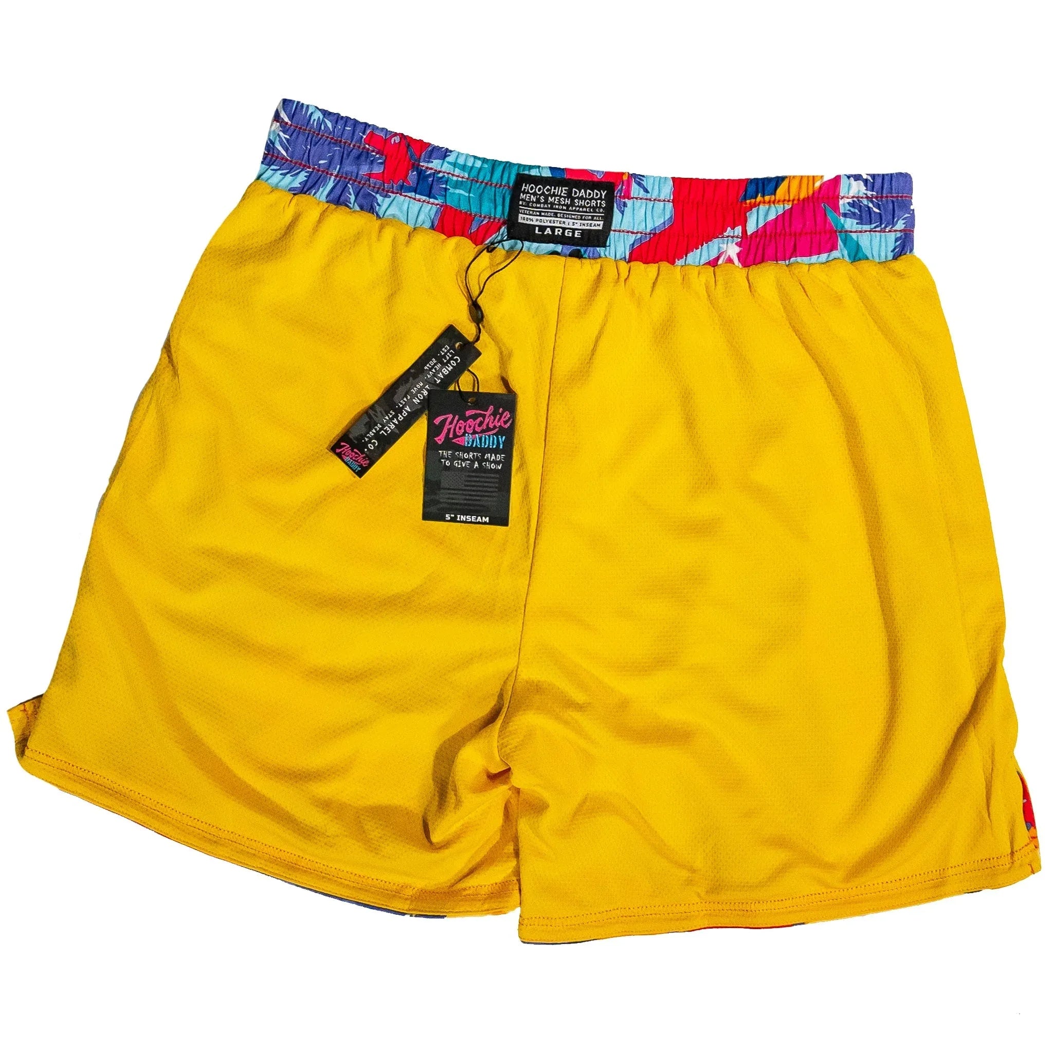 Men's Mesh Hoochie Daddy Shorts | 5" - Combat Iron Apparel Co.