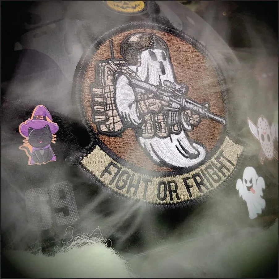 October 2024 POTM - "Jasper the Un-Friendly Ghost" - "Fight or Fright" OCP Tactical 3.75" Patch
