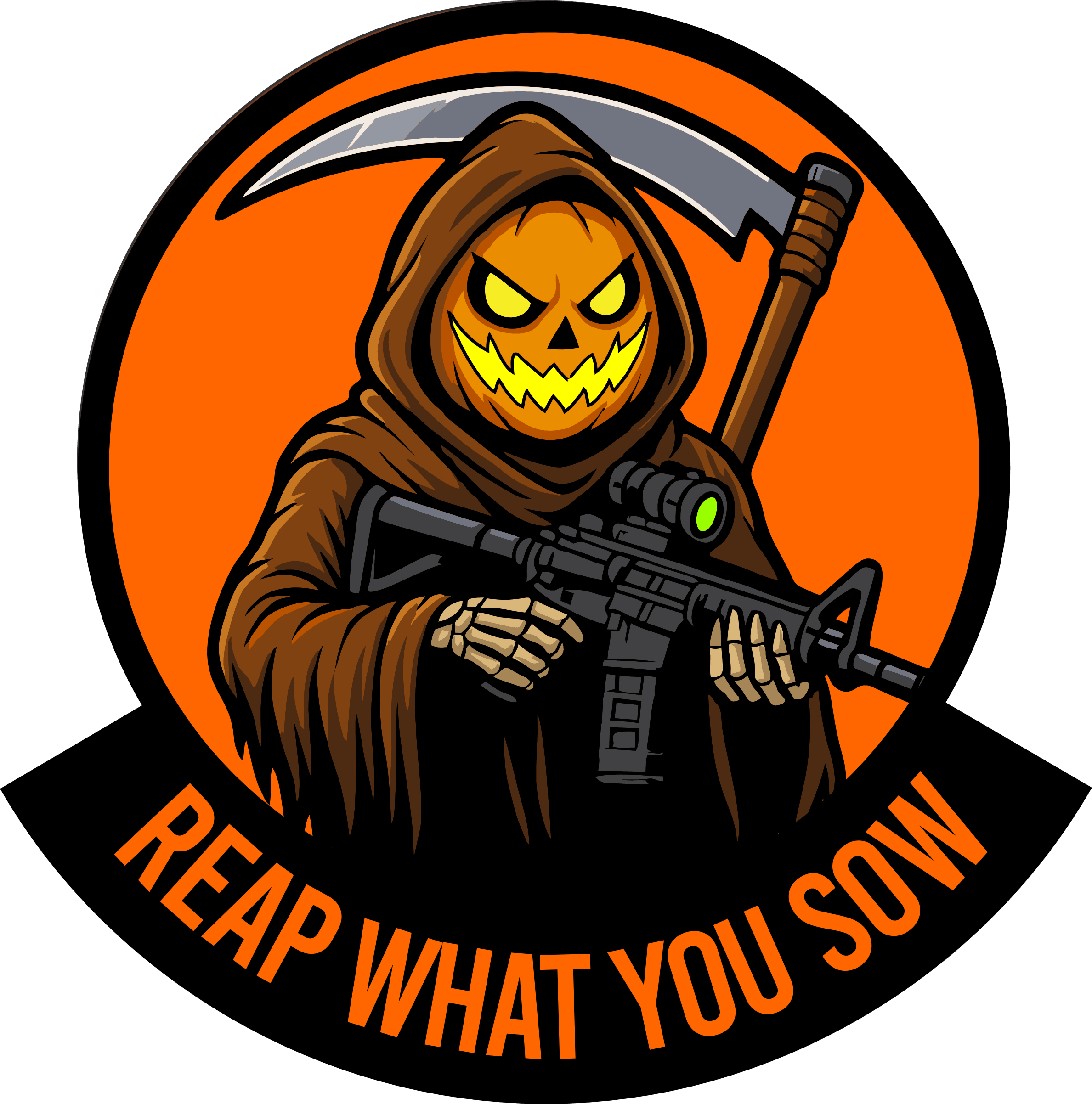 October 2025 POTM - Reap What You Sow - 3.5" - Sticker