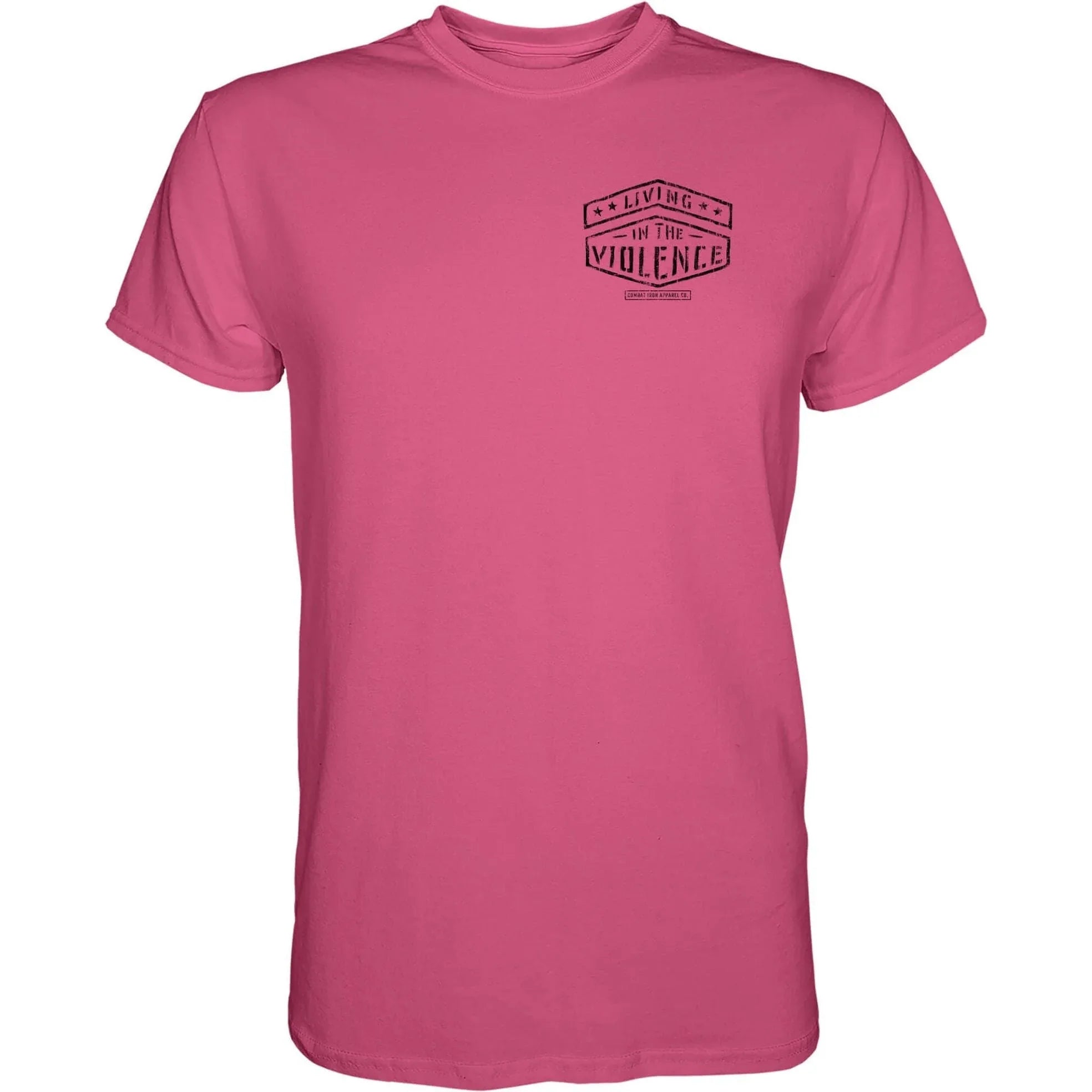 LIVING IN THE VIOLENCE MEN’S T-SHIRT - Combat Iron Apparel Co.