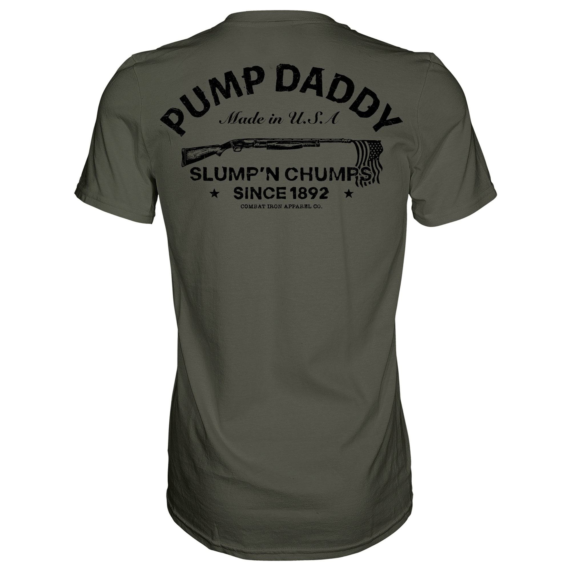 Pump Daddy Original Men's T-Shirt - Combat Iron Apparel Co.