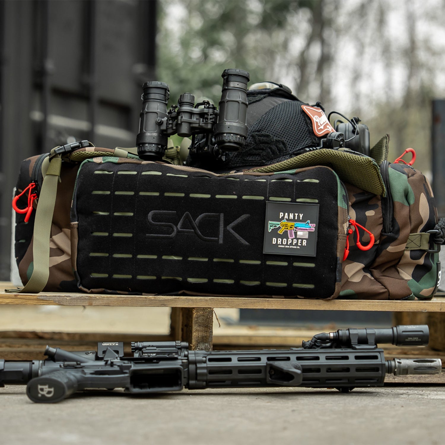 50L Sack™ Duffle Hybrid Double Carry Bag - Combat Iron Apparel Co.