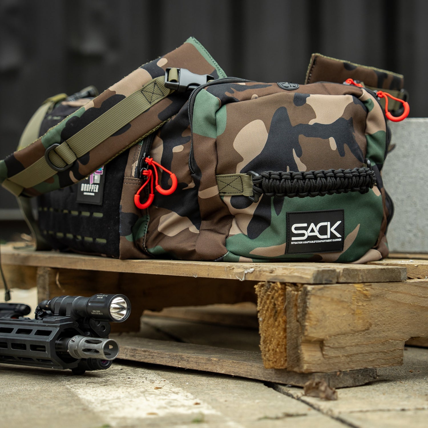 50L Sack™ Duffle Hybrid Double Carry Bag - Combat Iron Apparel Co.