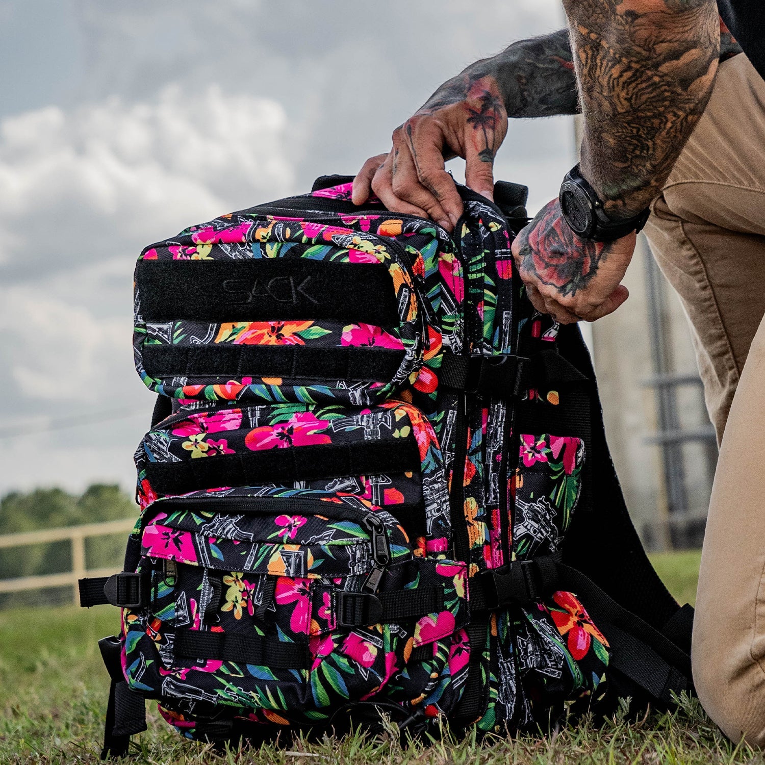 25L Sack™ Original All-Day Molle Backpack with Pouch - Combat Iron Apparel Co.