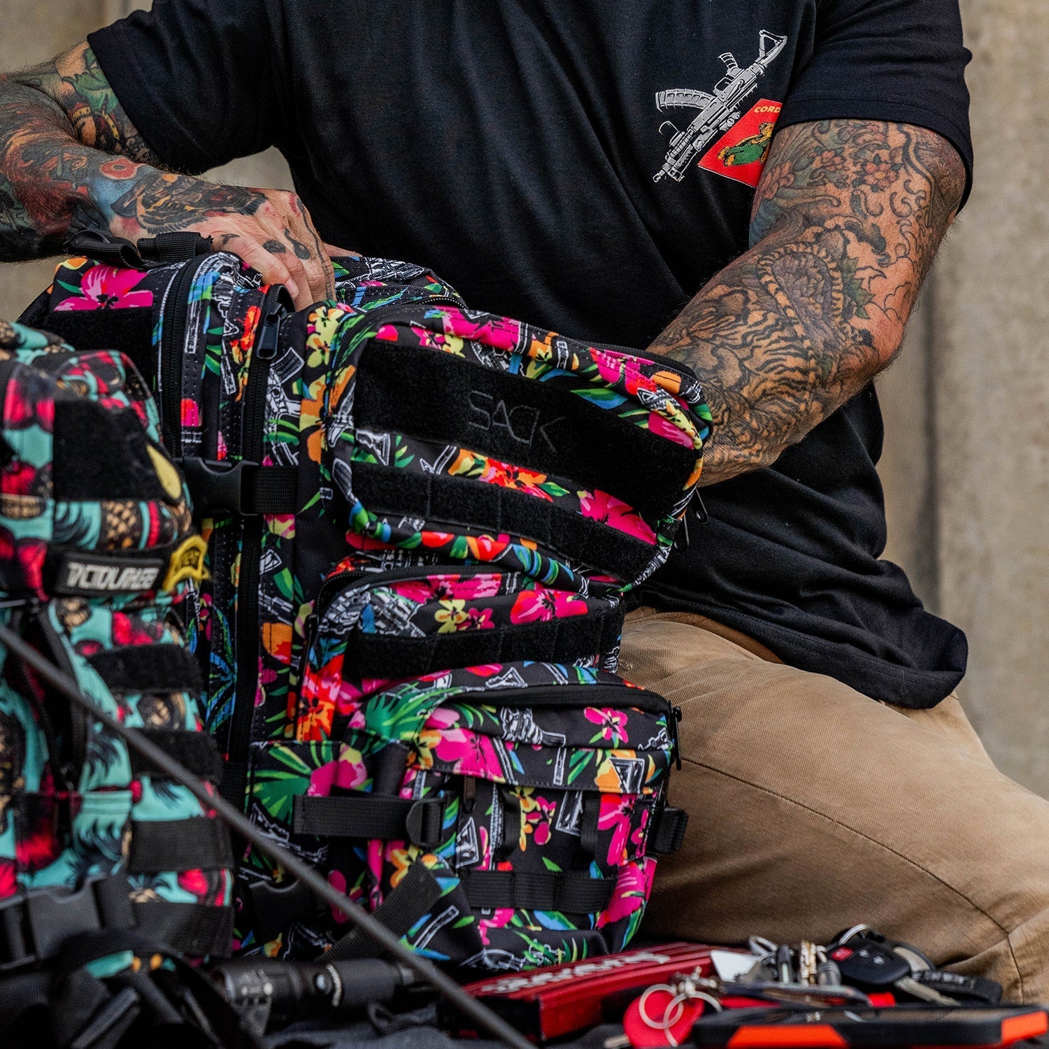 25L Sack™ Original All-Day Molle Backpack with Pouch - Combat Iron Apparel Co.