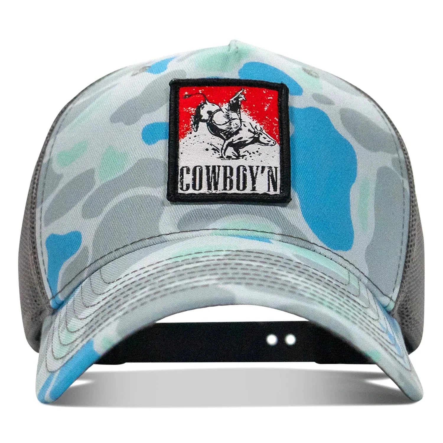Cowboy'n Knuck If You Buck Patch SnapBack - Combat Iron Apparel Co.