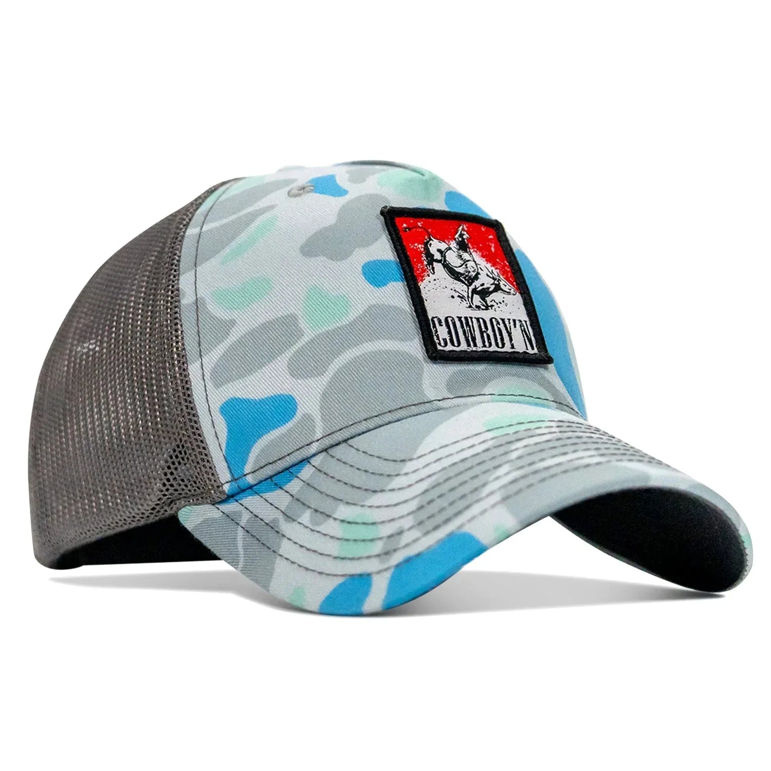 Cowboy'n Knuck If You Buck Patch SnapBack - Combat Iron Apparel Co.