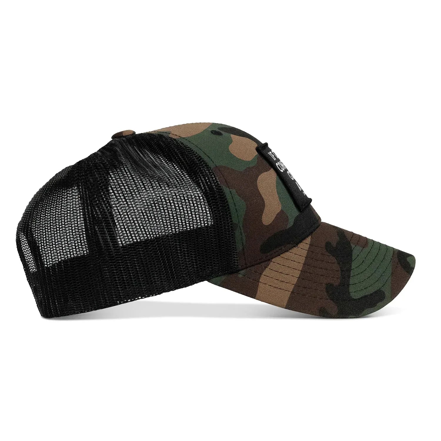 If Genders Confuse You, Go Milk A Bull Patch Snapback Hat - Combat Iron Apparel Co.