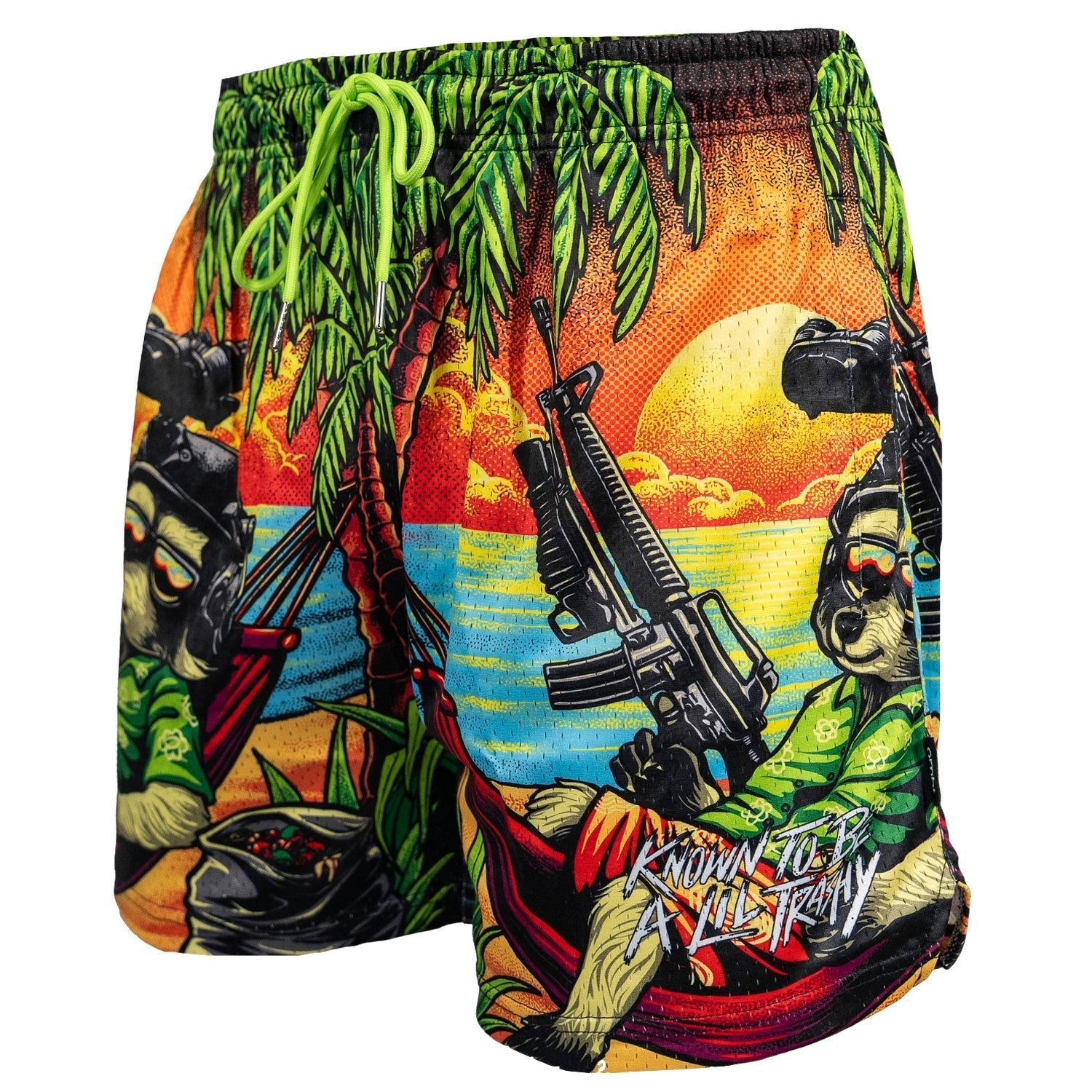 Men's Original Mesh Lifestyle Shorts | 5" - Combat Iron Apparel Co.