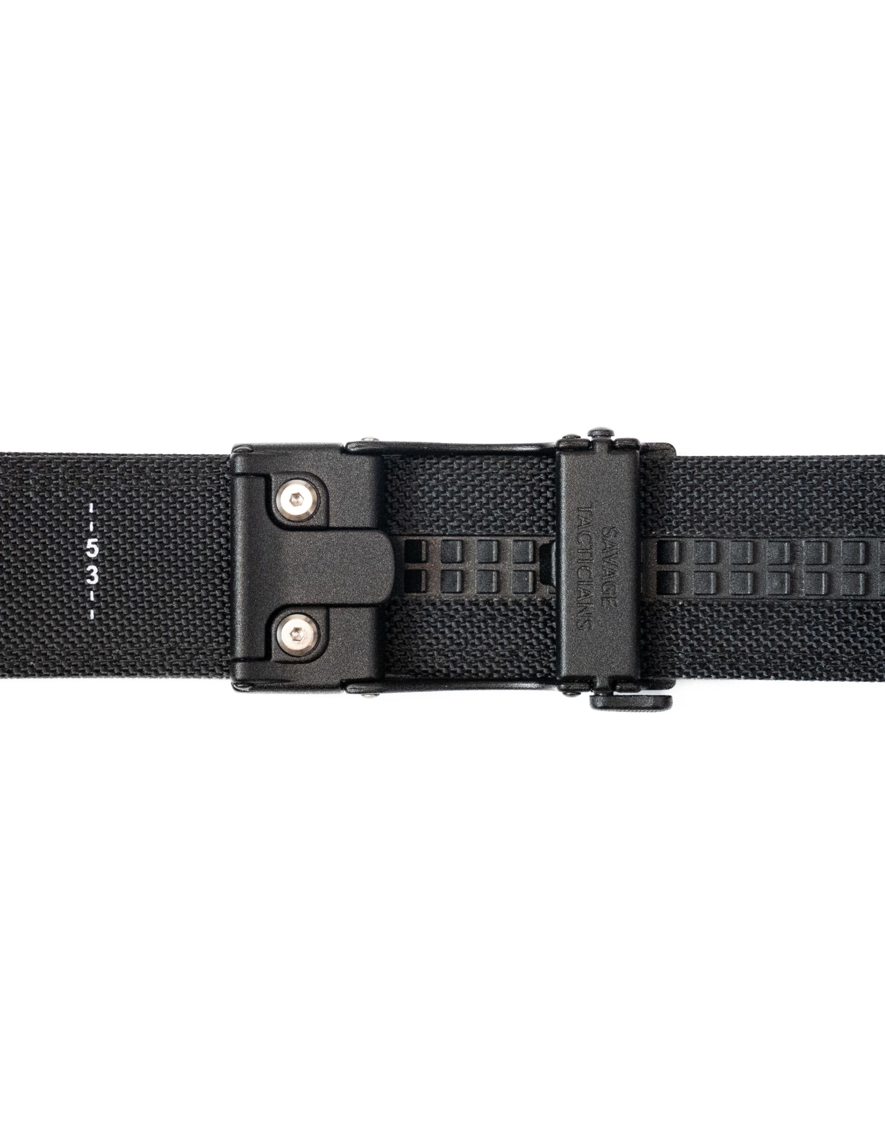 EDC Ratchet Belt - Black - Savage Tacticians