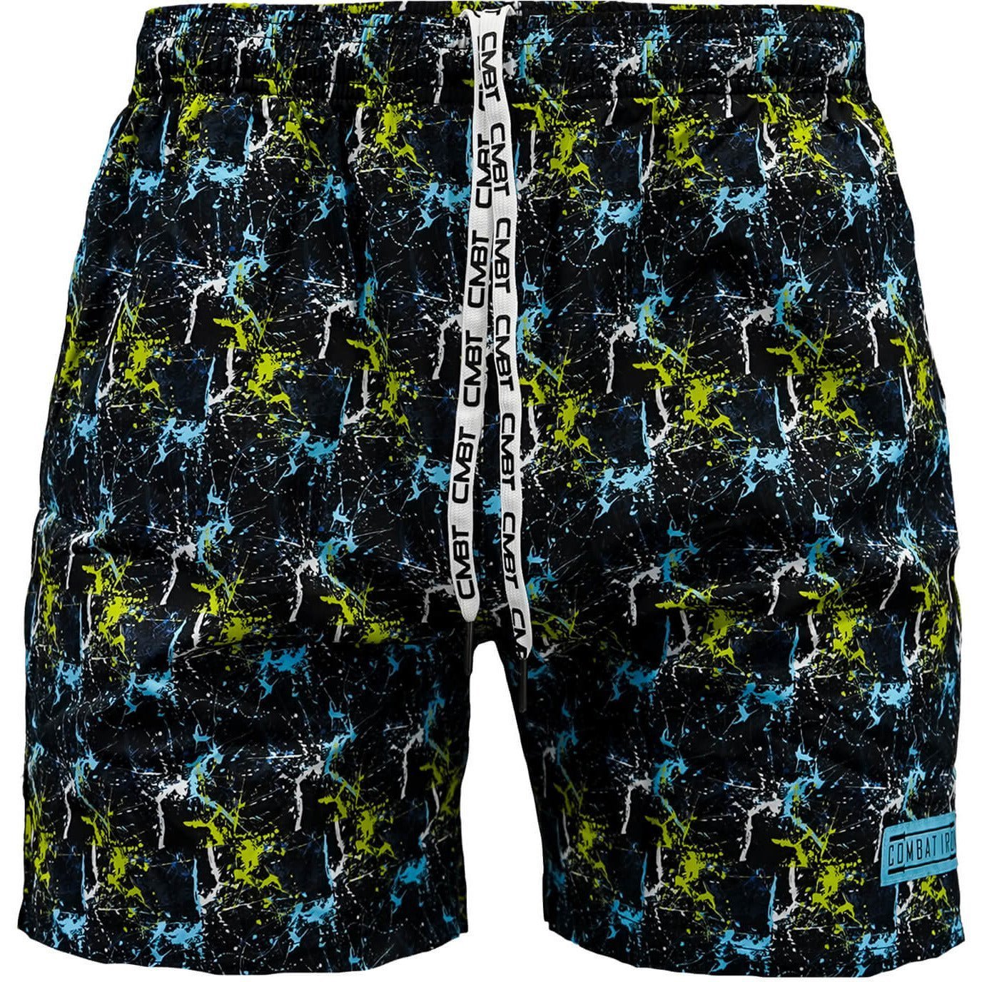 Men's Performance Training Shorts V3 | 5.5" Inseam | Neon Splatter - Combat Iron Apparel Co.