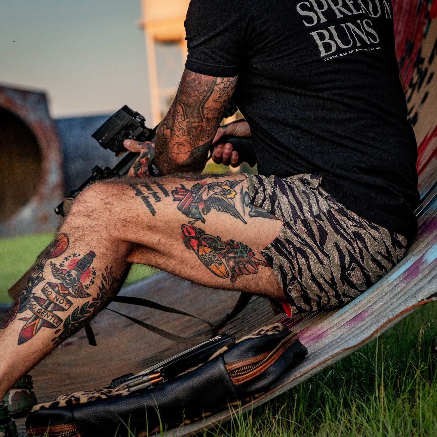 Men's Mesh Hoochie Daddy Shorts | 5" - Combat Iron Apparel Co.