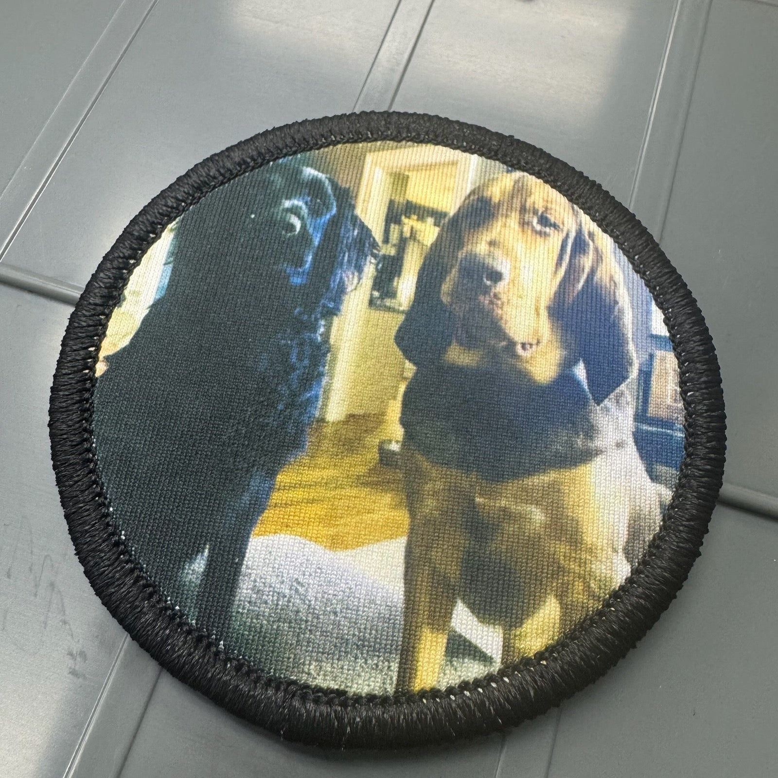 Design Your Own 3 Inch Round Custom Sublimation Patch - Personalized Image Creation