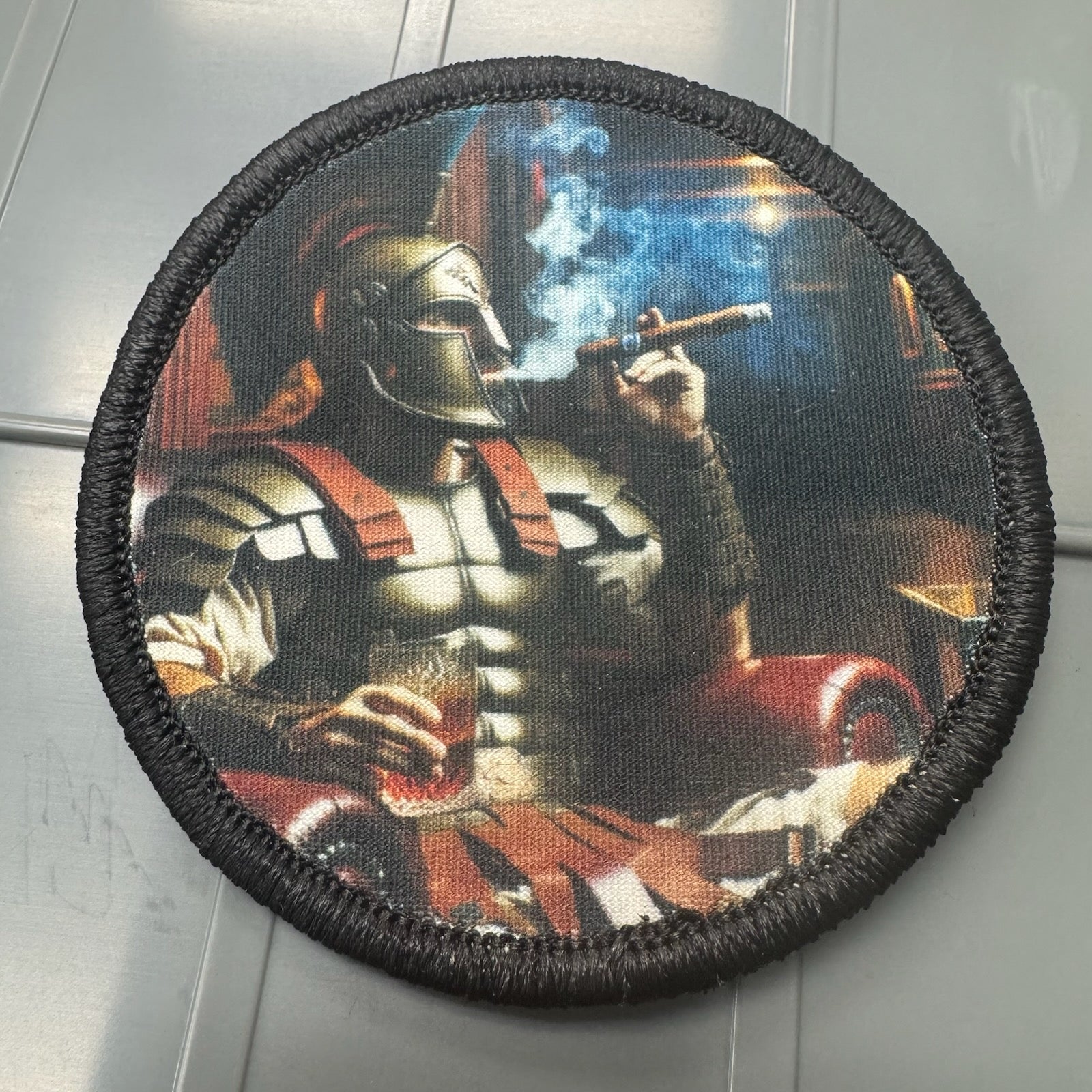 Design Your Own 3 Inch Round Custom Sublimation Patch - Personalized Image Creation