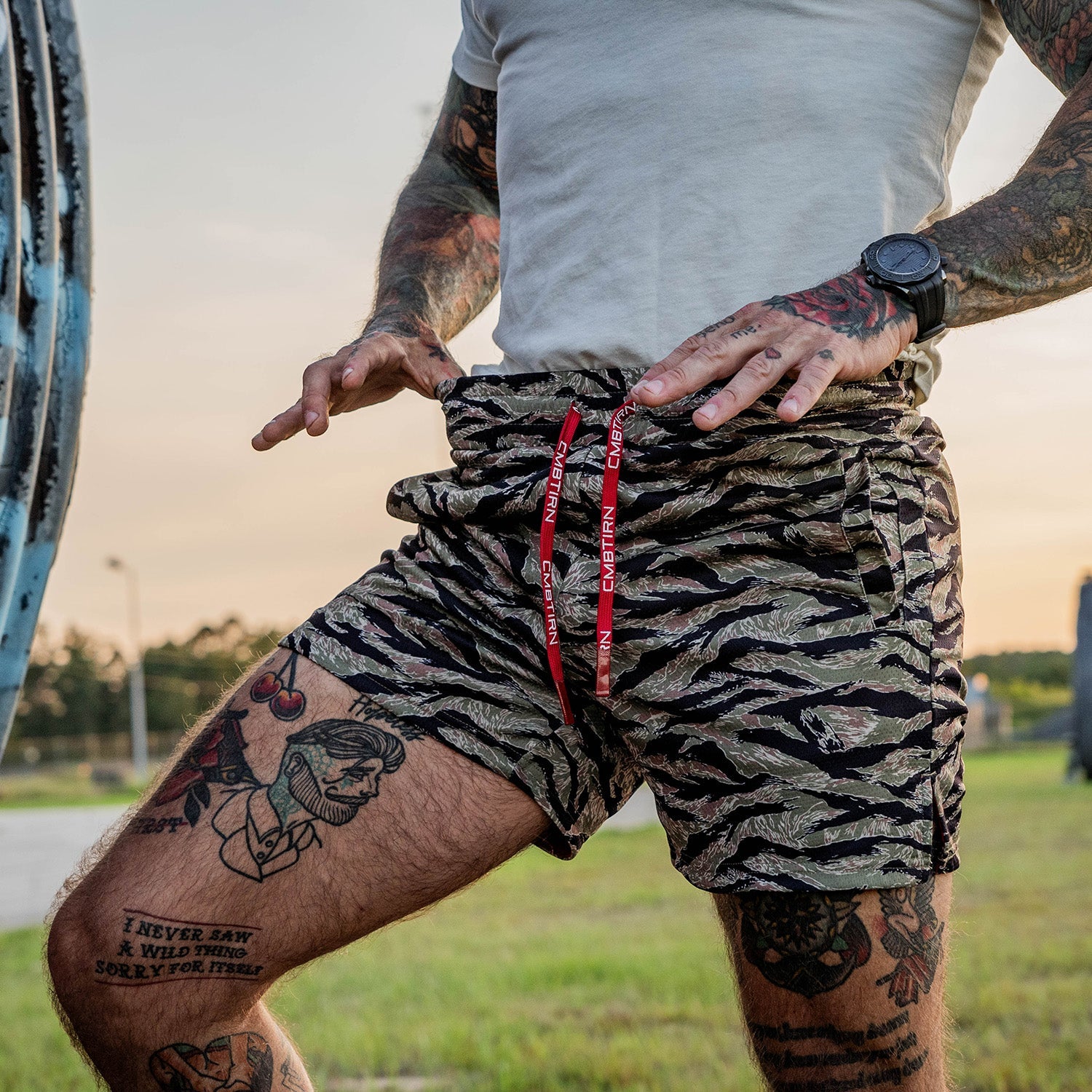 Men's Mesh Hoochie Daddy Shorts | 5" - Combat Iron Apparel Co.