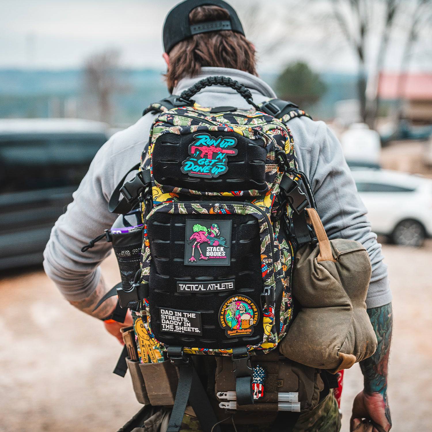35L Sack™ Backpack | Kalagush Edition - Combat Iron Apparel Co.