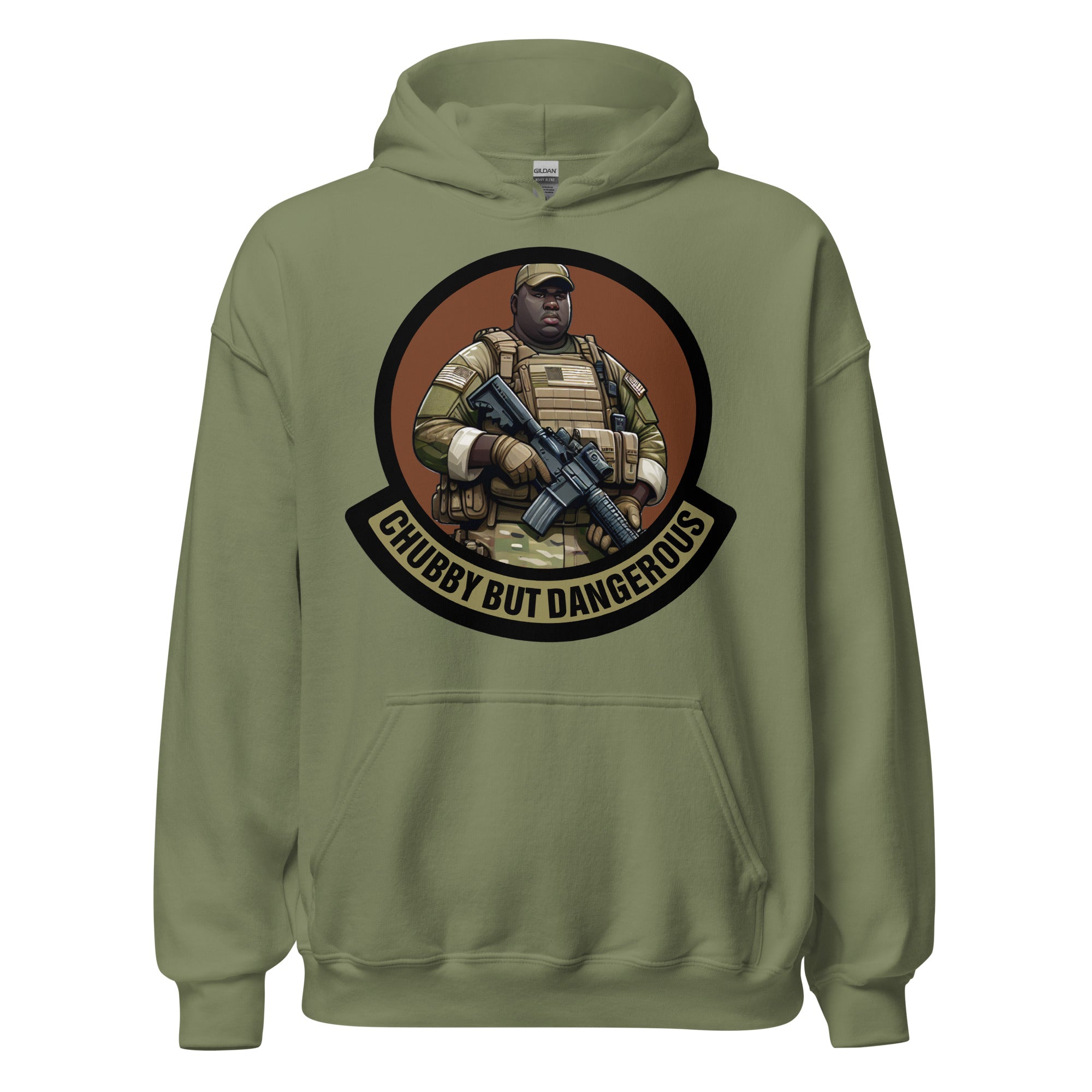 'Big Al' - Chubby But Dangerous - Unisex Hoodie