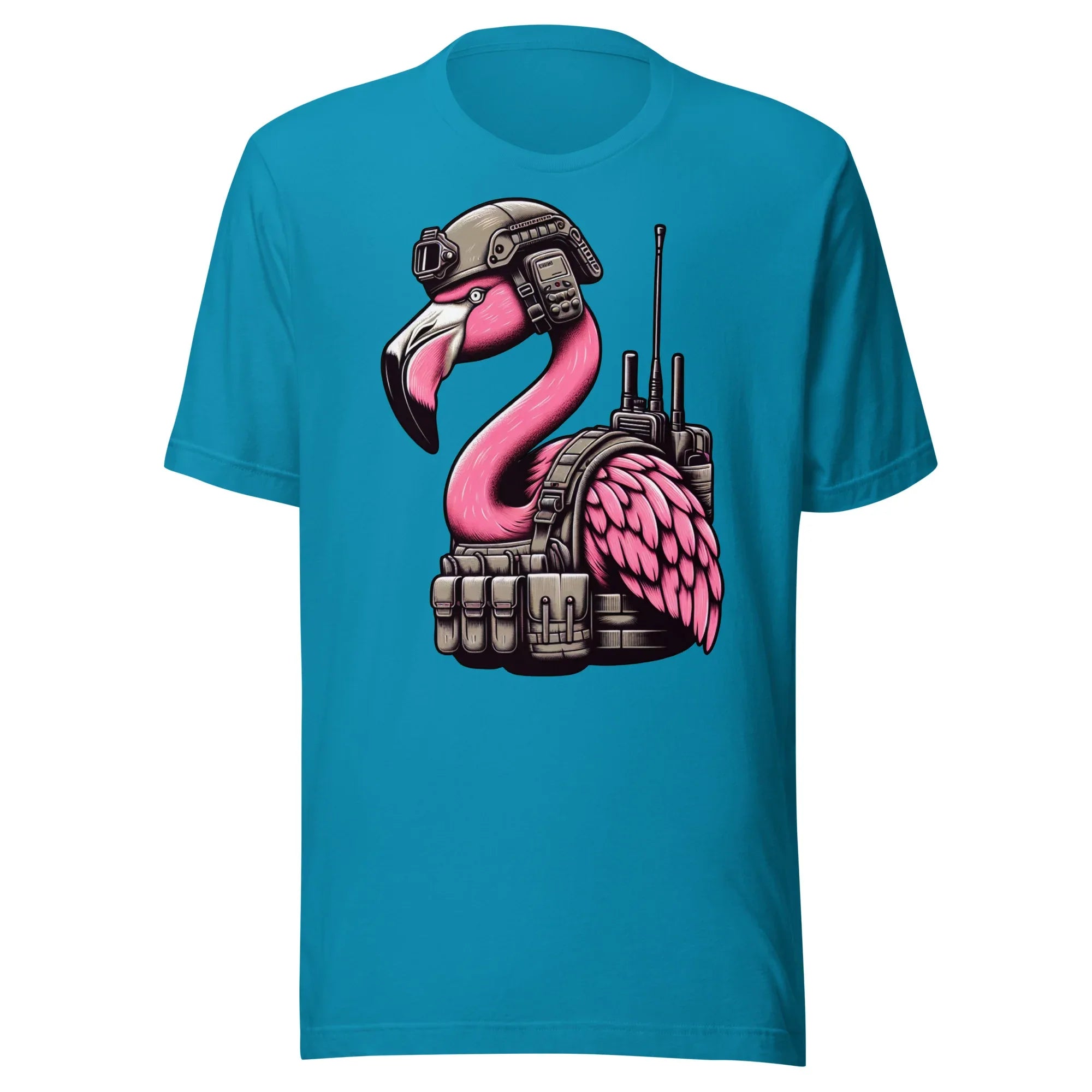 Tactical Flamingo - Unisex t-shirt