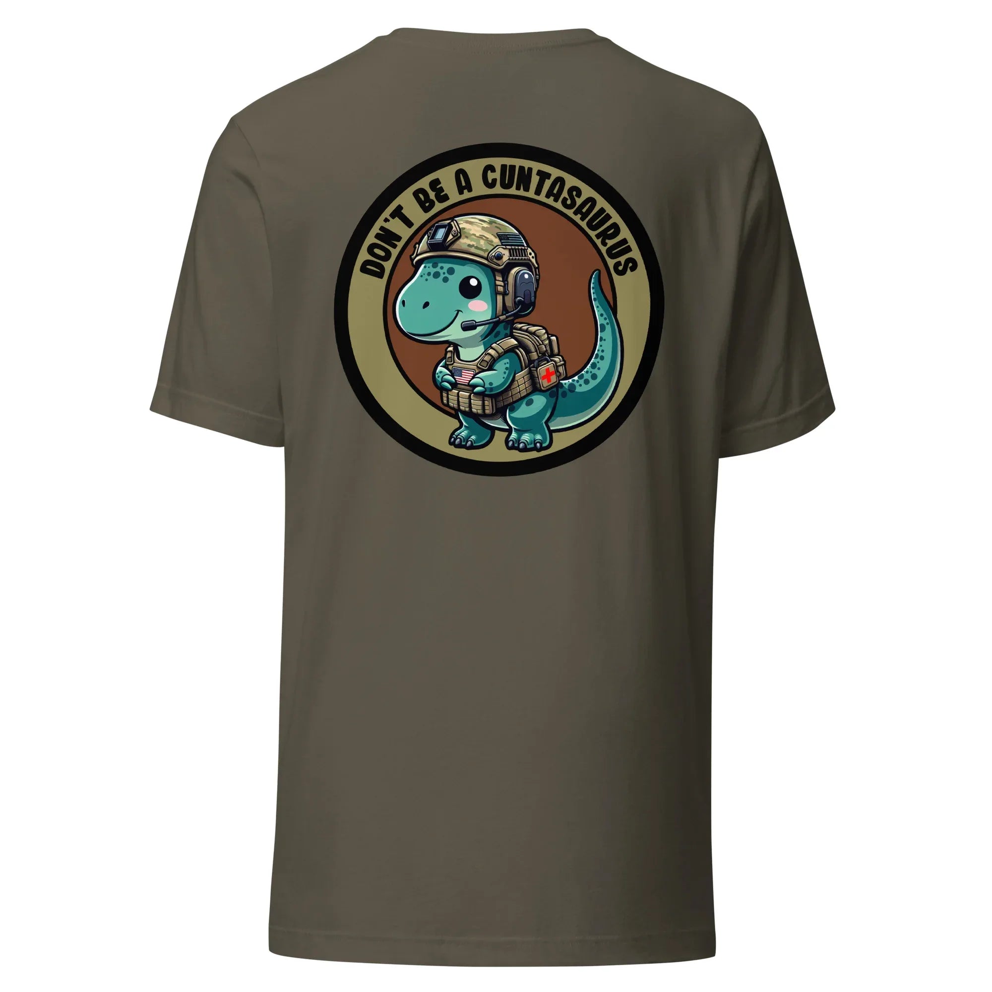 Don't Be a Cuntasaurus - Pocket Logo -Unisex t-shirt