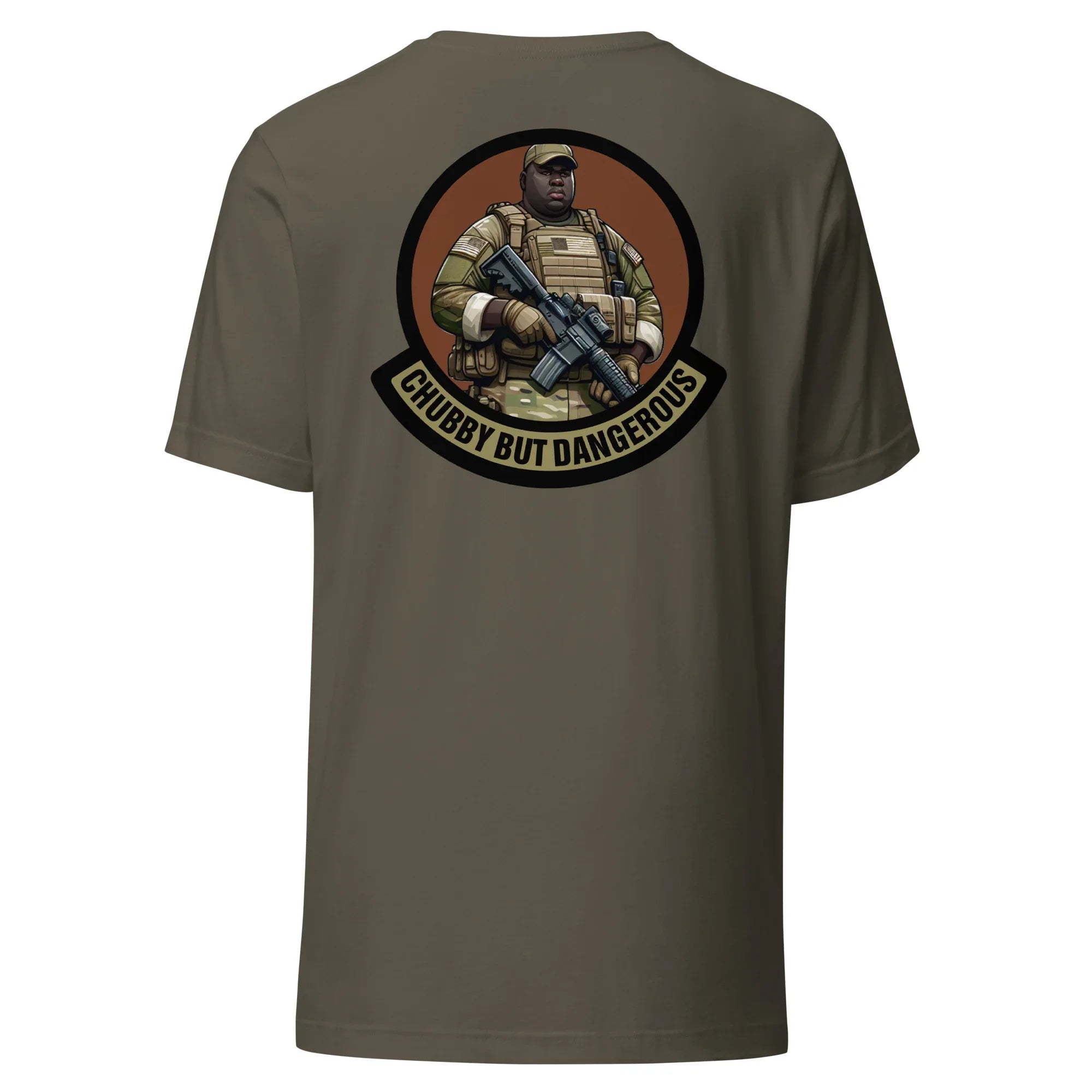 'Big Al' - Chubby But Dangerous - Pocket Logo - Unisex t-shirt