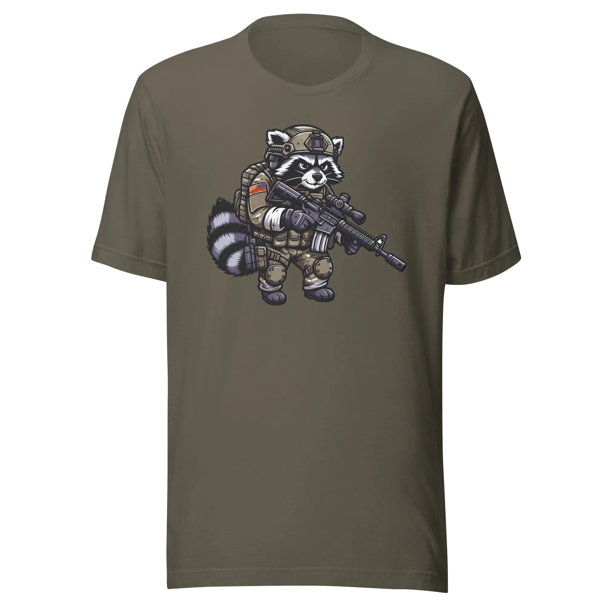 Tactical Panda Street Cat - Trash Panda - Tactical Raccoon - Unisex - t-shirt