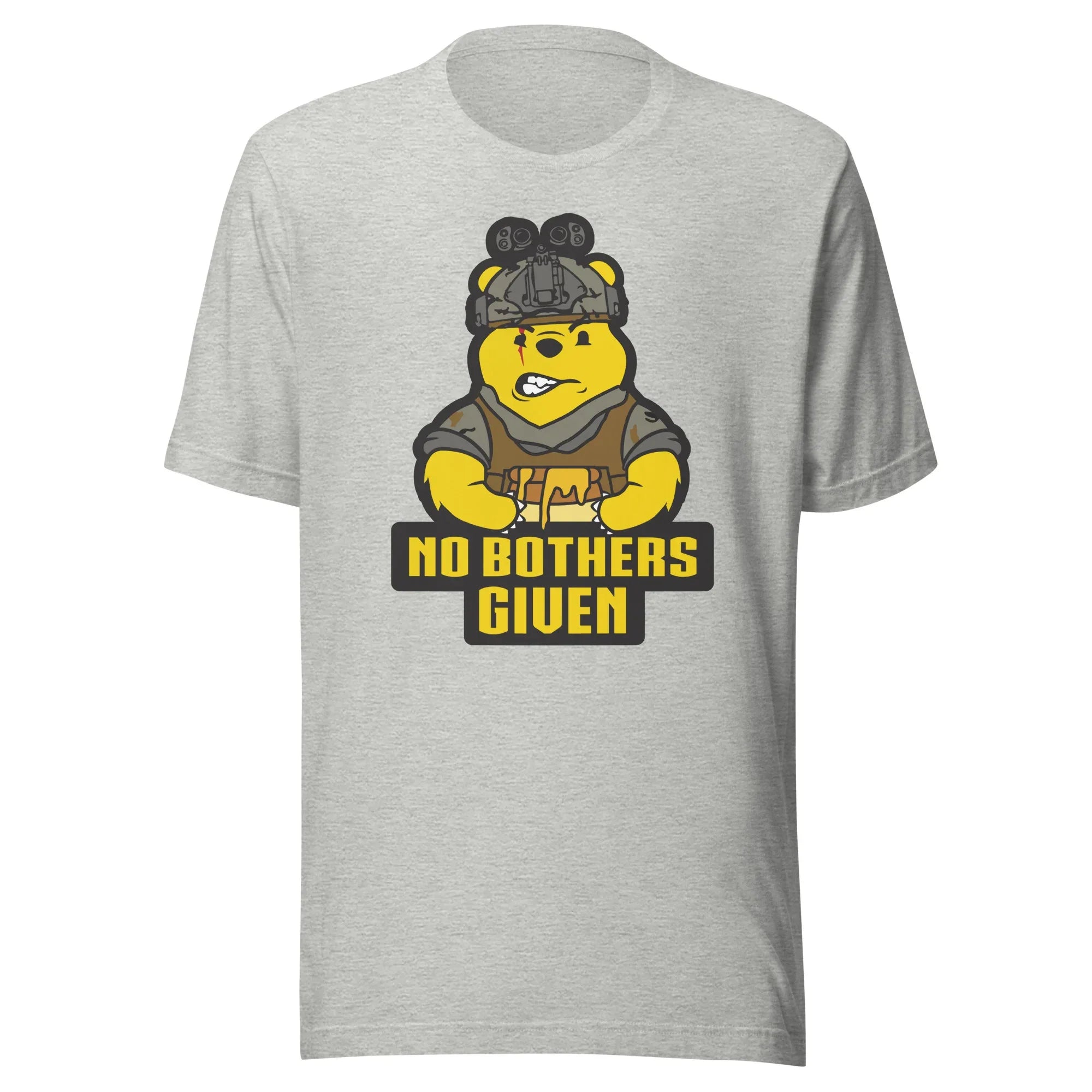 No Bothers Given Tactical Pooh Bear - Embrace the Honey Hunt- Unisex t-shirt