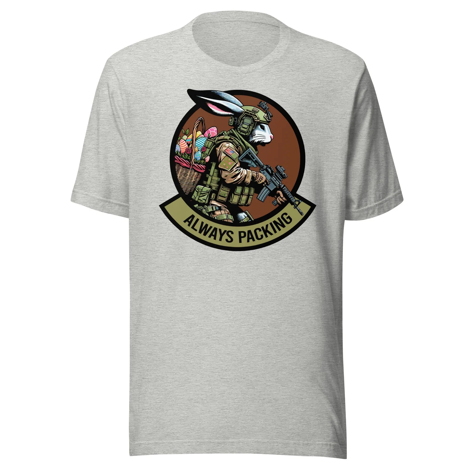 Tactical Easter Bunny Always Packing - April 2024 POTM - Unisex T-Shirt Bad Bunny Collection