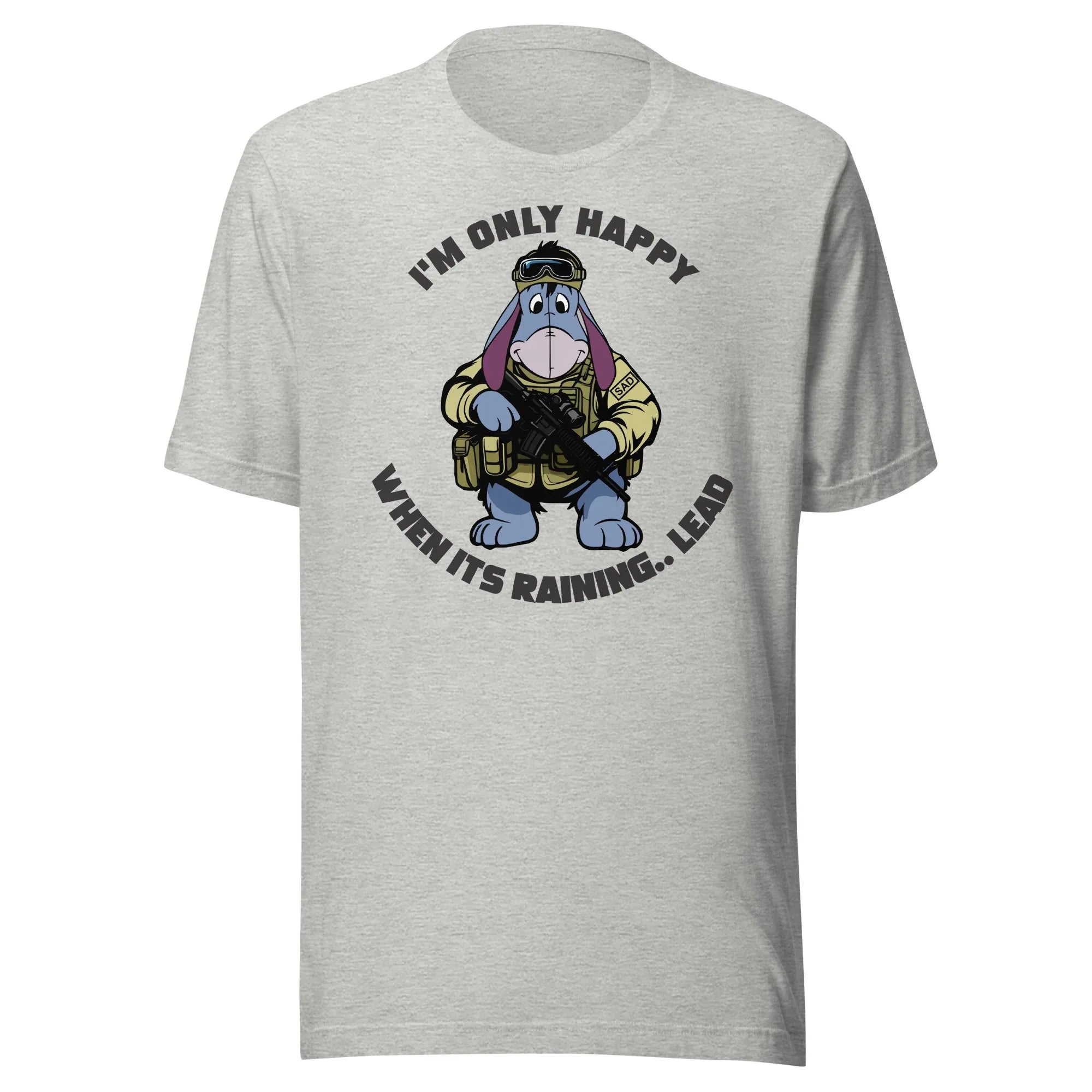 Tactical Eeyore AR - Raining Lead - Unisex t-shirt