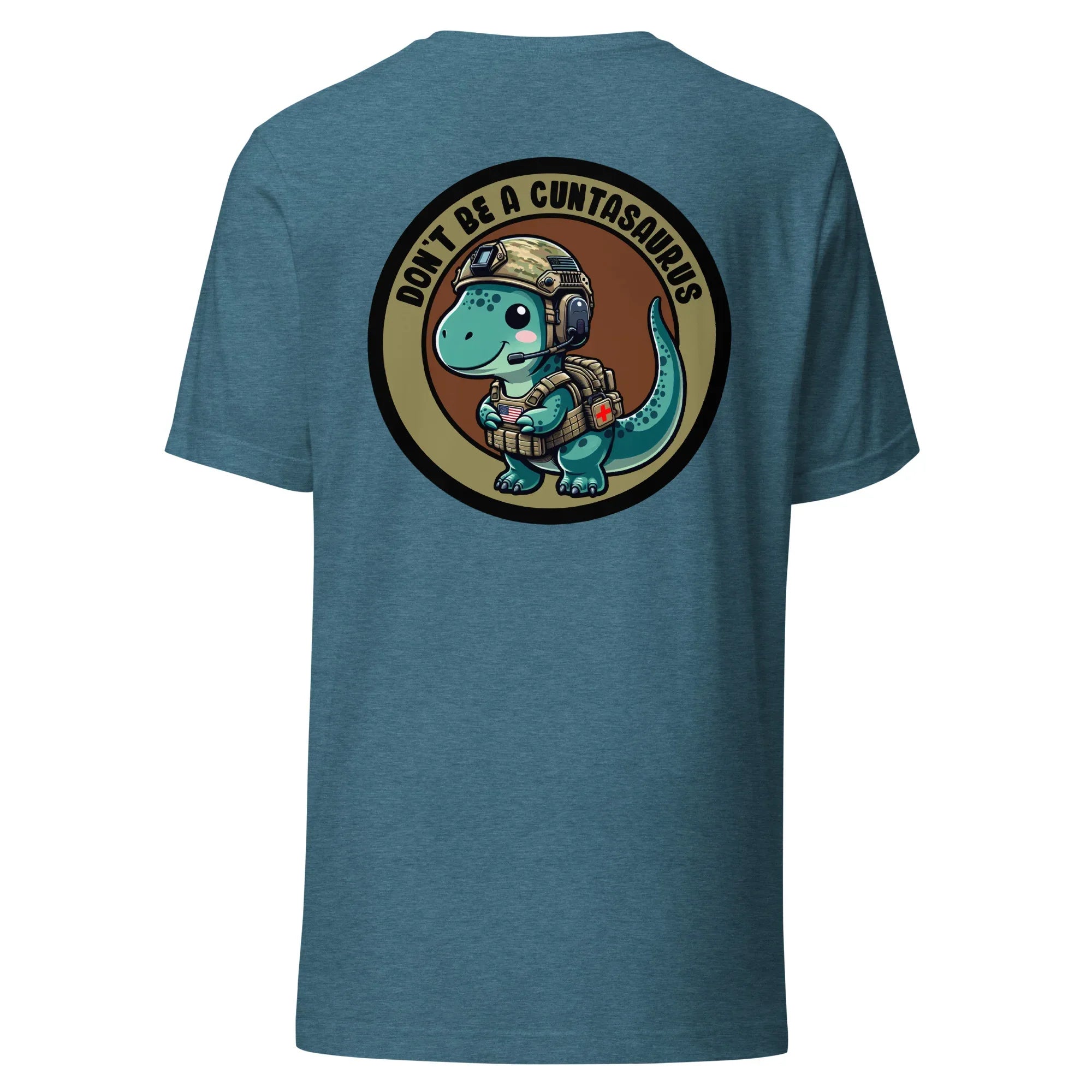 Don't Be a Cuntasaurus - Pocket Logo -Unisex t-shirt