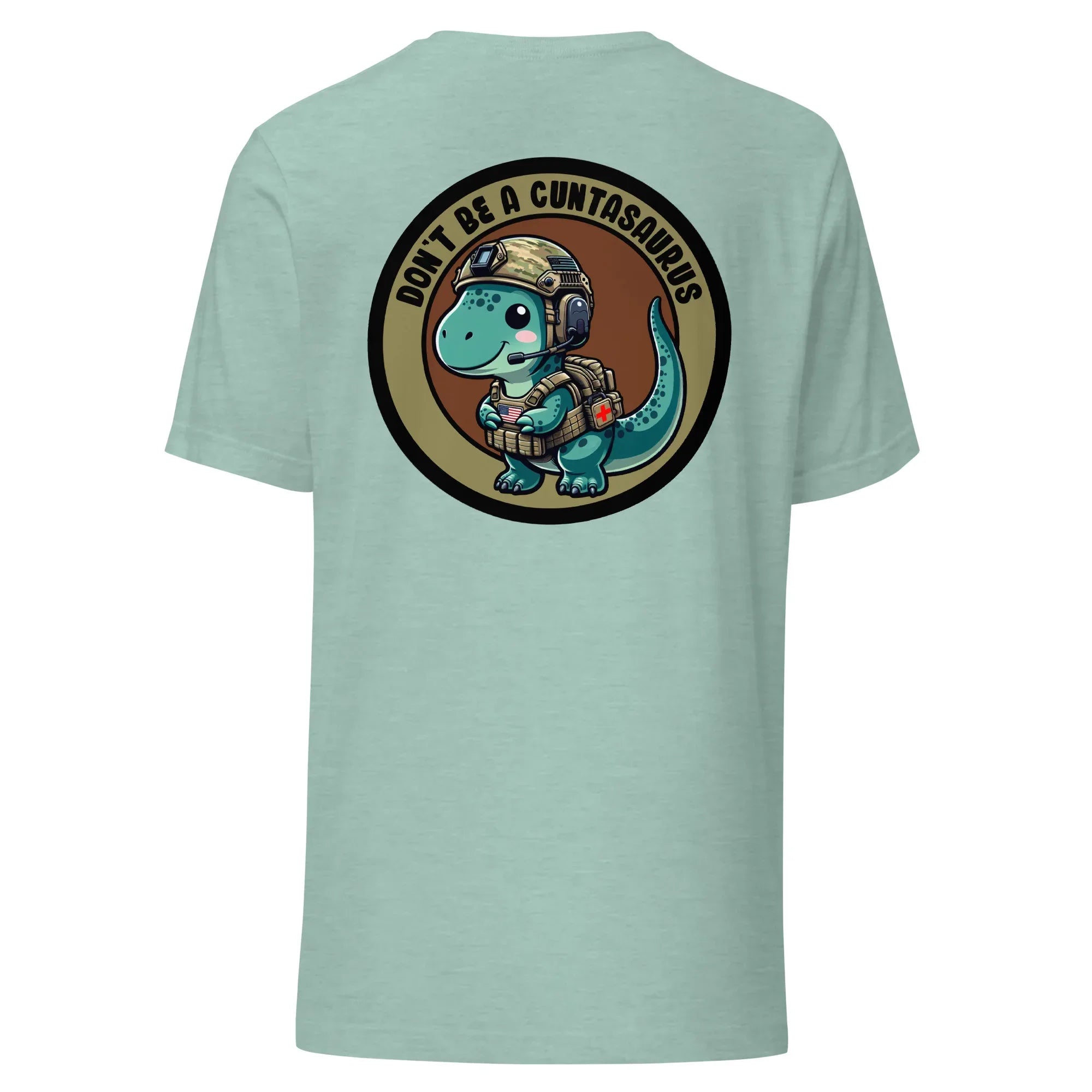 Don't Be a Cuntasaurus - Pocket Logo -Unisex t-shirt