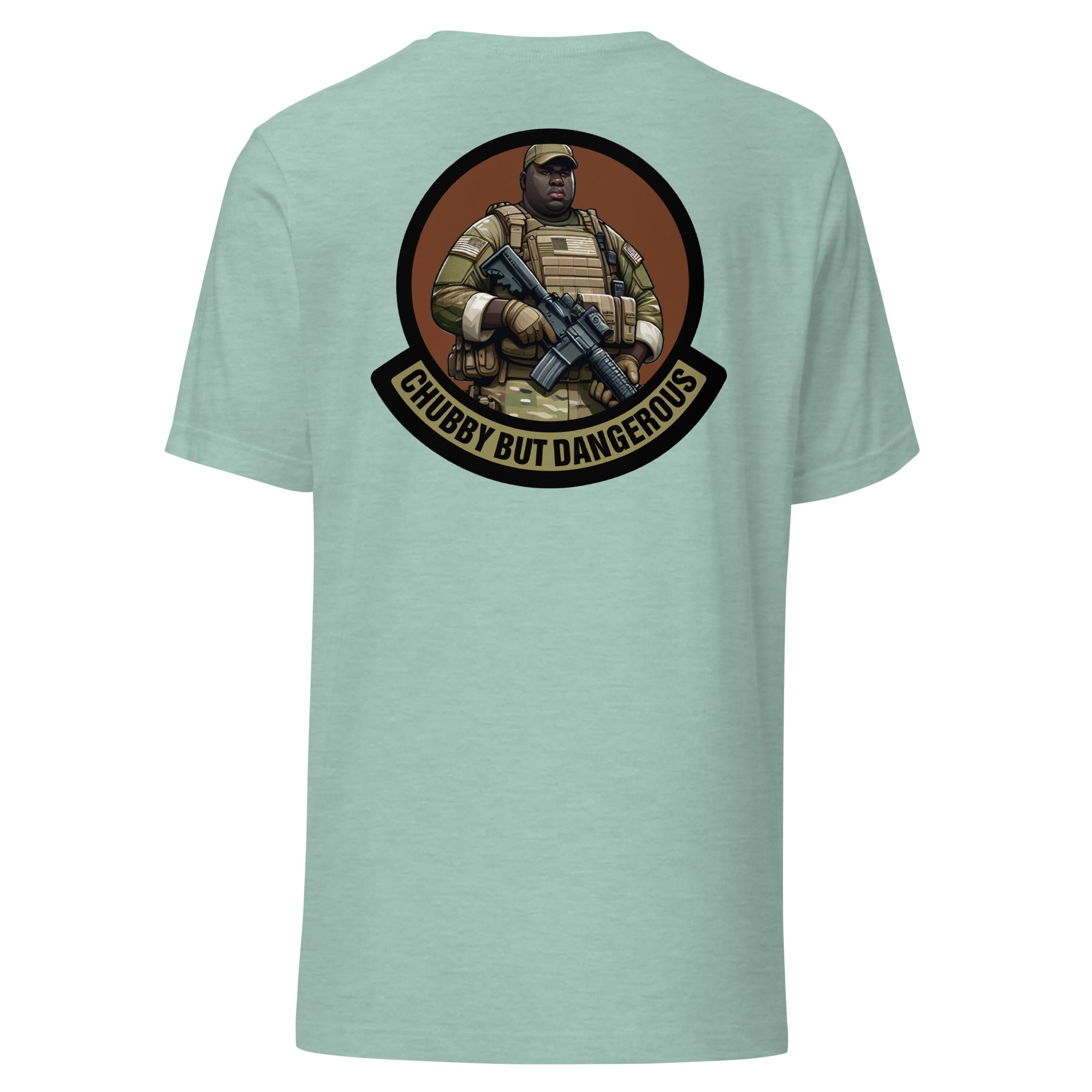 'Big Al' - Chubby But Dangerous - Pocket Logo - Unisex t-shirt