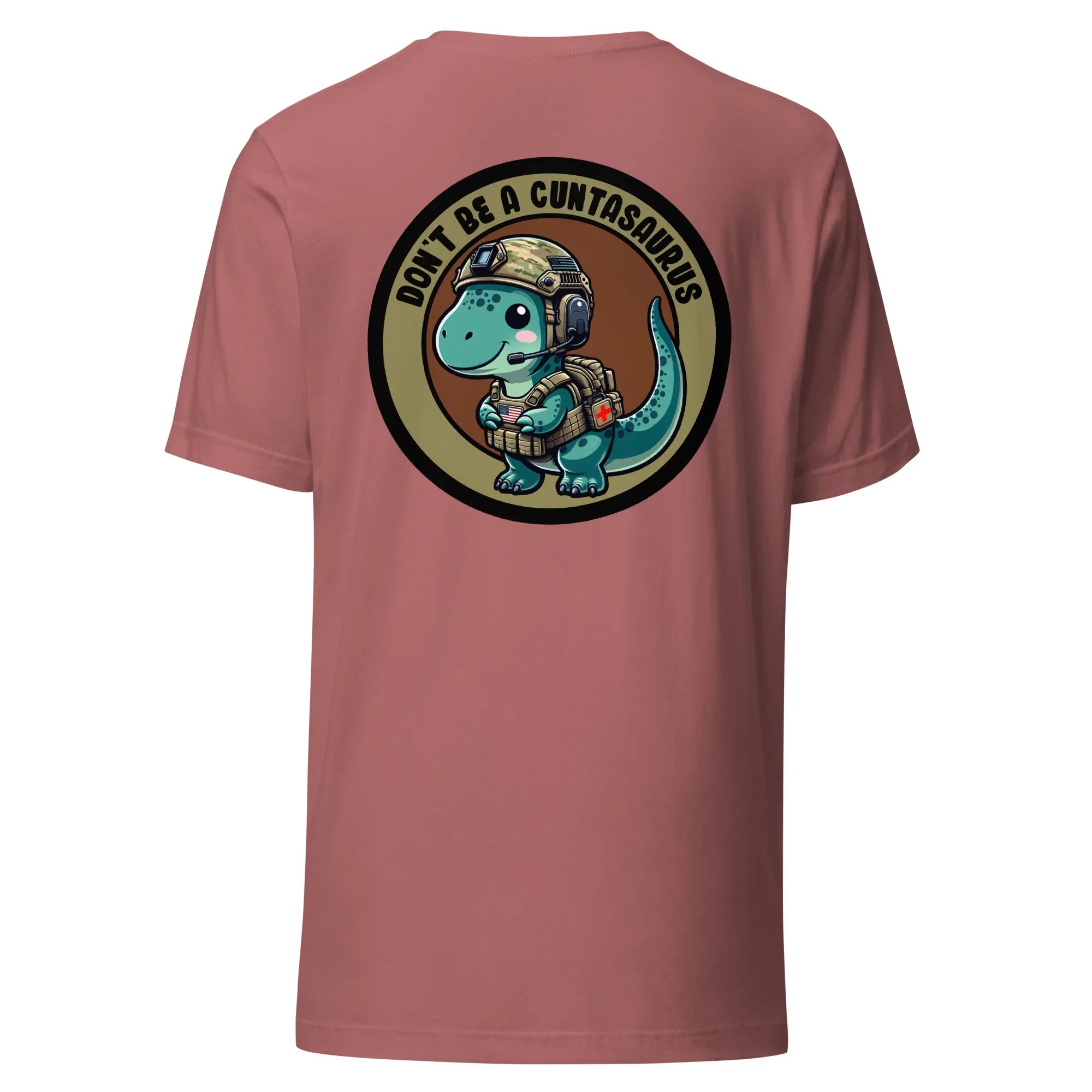 Don't Be a Cuntasaurus - Pocket Logo -Unisex t-shirt