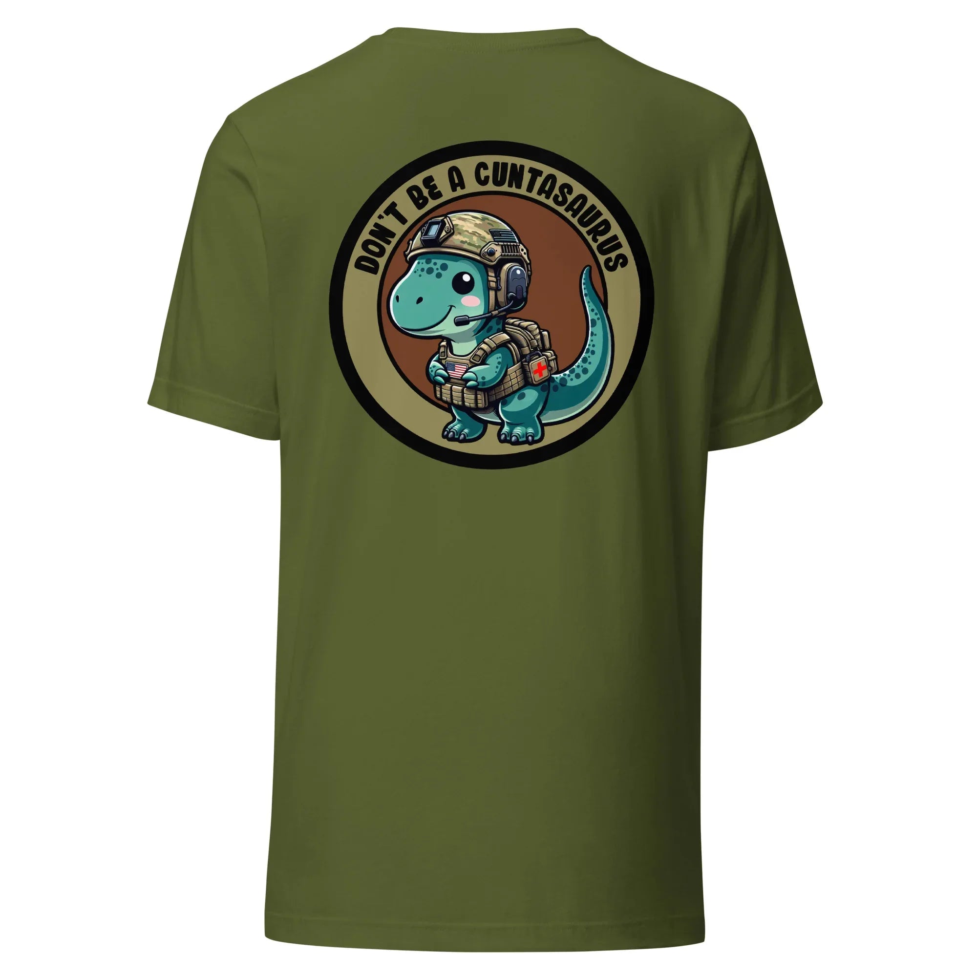 Don't Be a Cuntasaurus - Pocket Logo -Unisex t-shirt