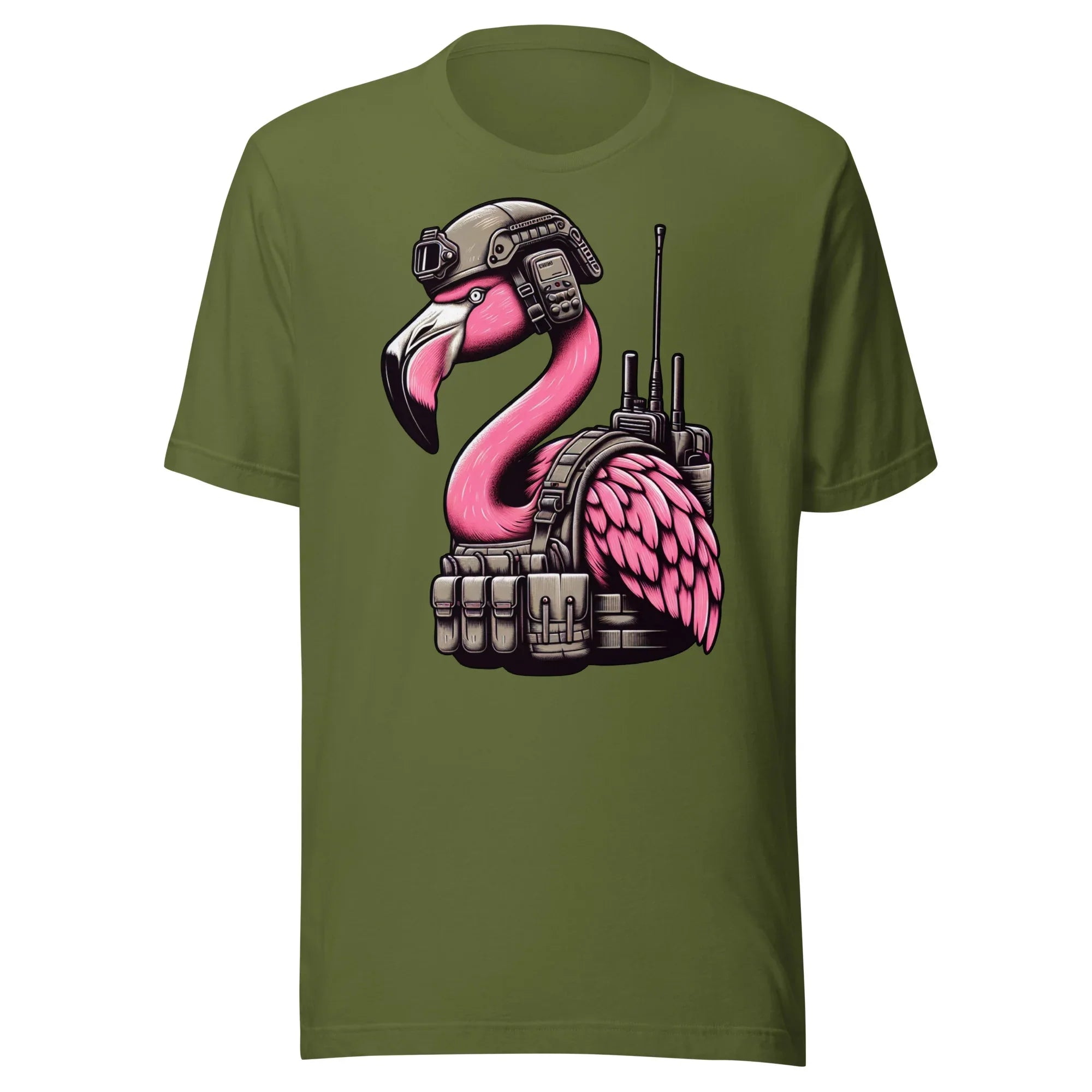 Tactical Flamingo - Unisex t-shirt