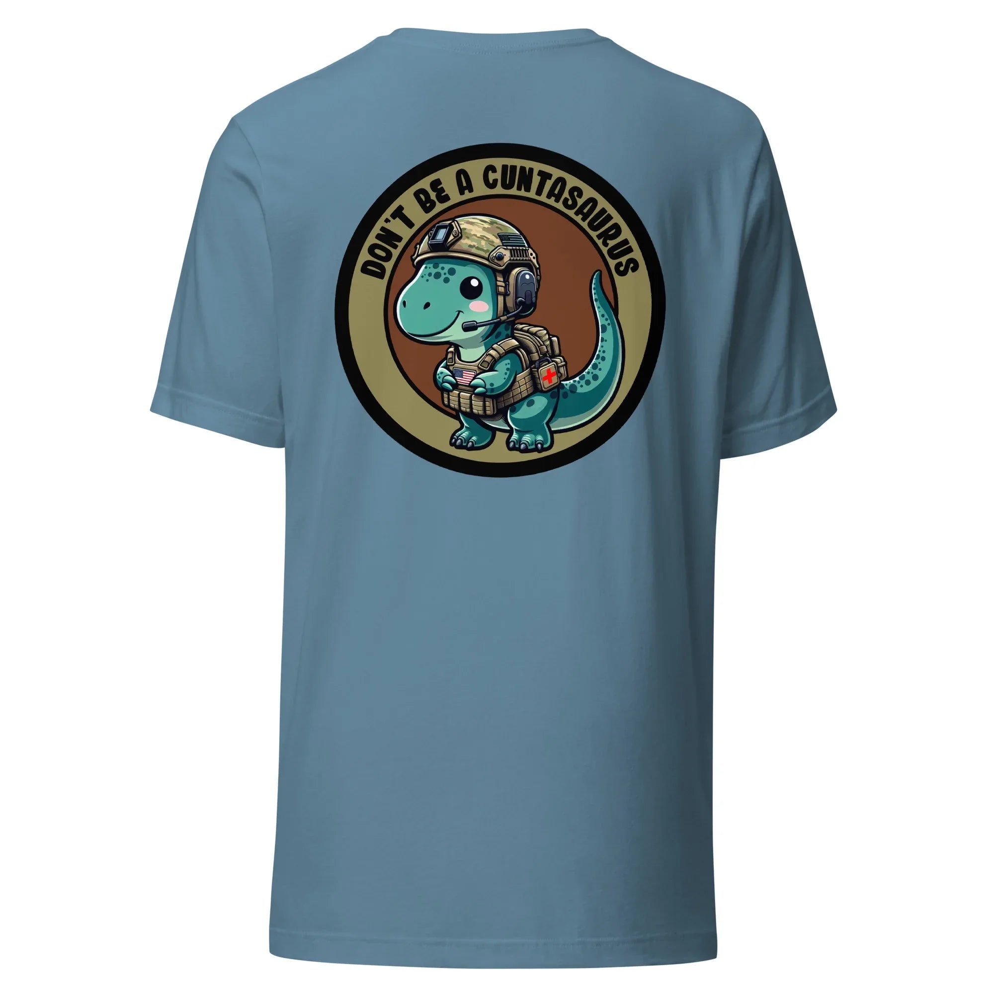 Don't Be a Cuntasaurus - Pocket Logo -Unisex t-shirt
