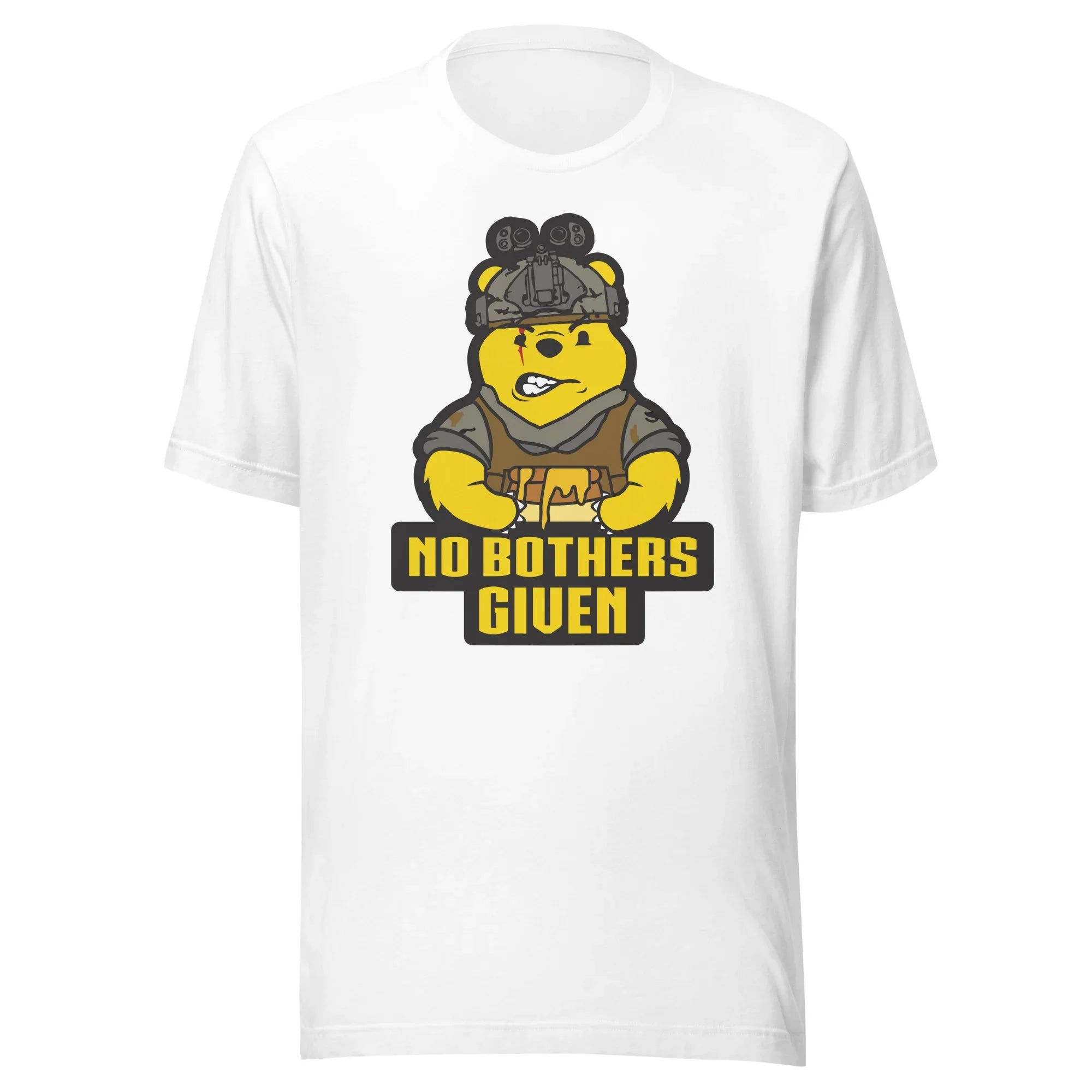 No Bothers Given Tactical Pooh Bear - Embrace the Honey Hunt- Unisex t-shirt