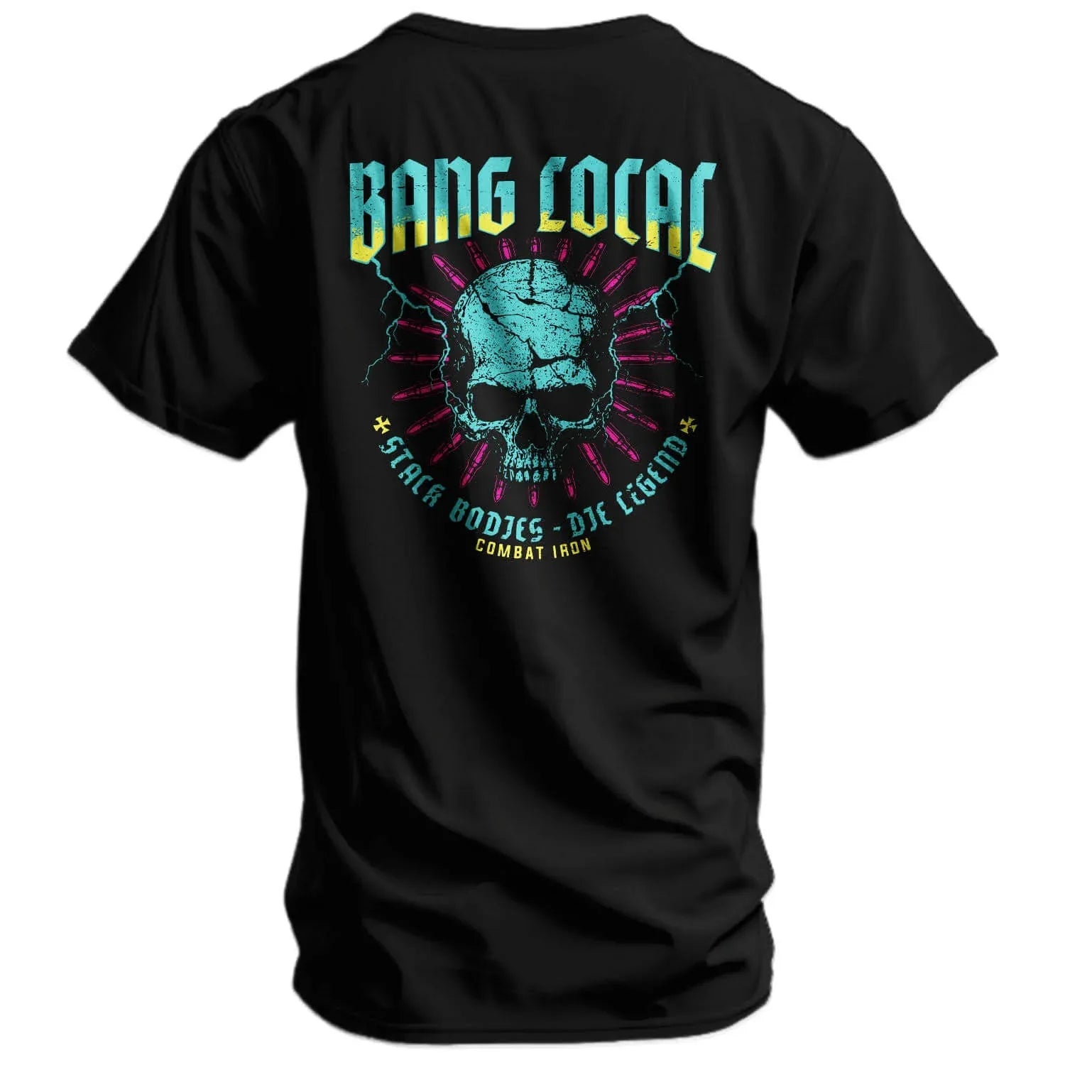 Bang Local. Stack Bodies Men's T-Shirt - Combat Iron Apparel Co.