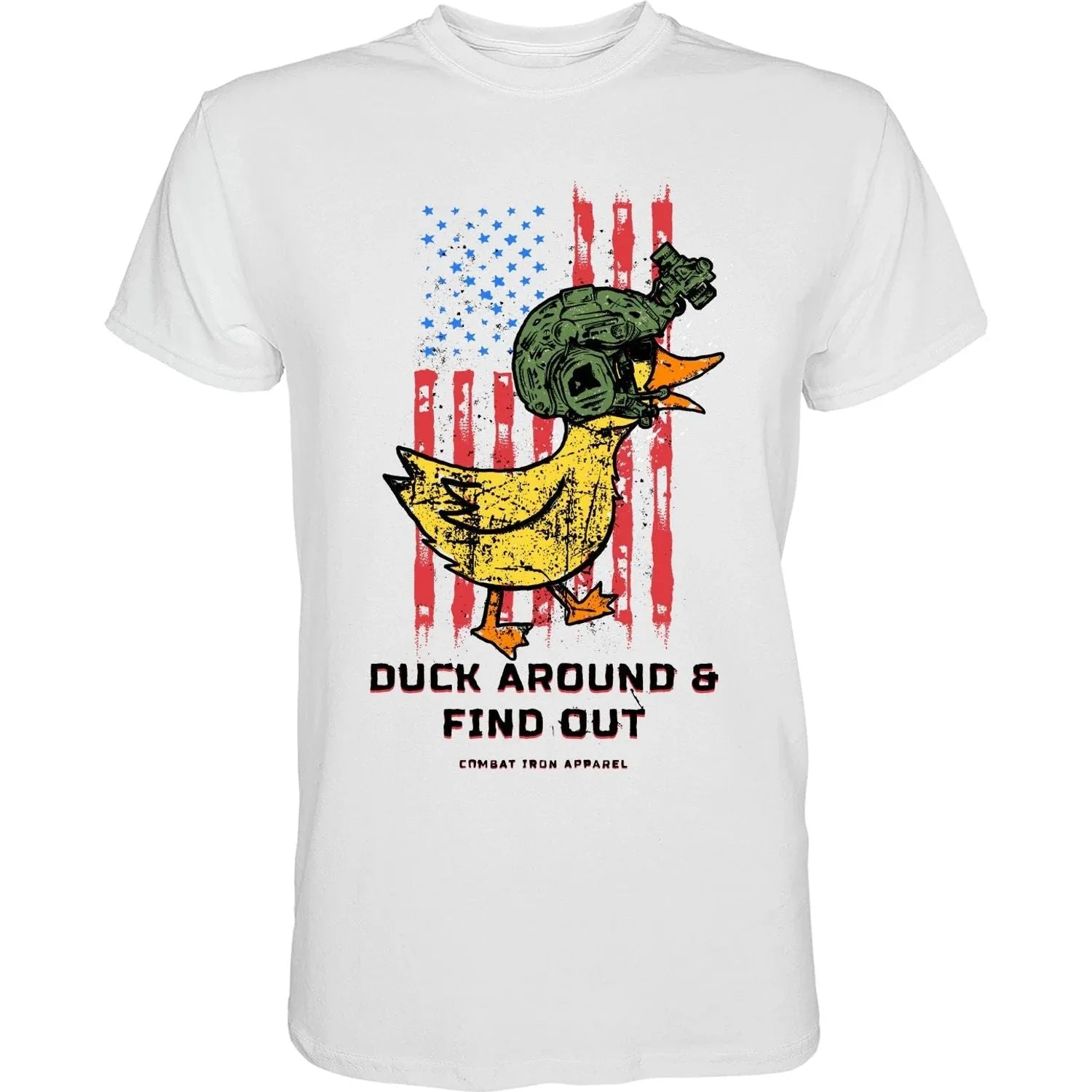 Duck Around and Find Out Men's T-Shirt - Combat Iron Apparel Co.
