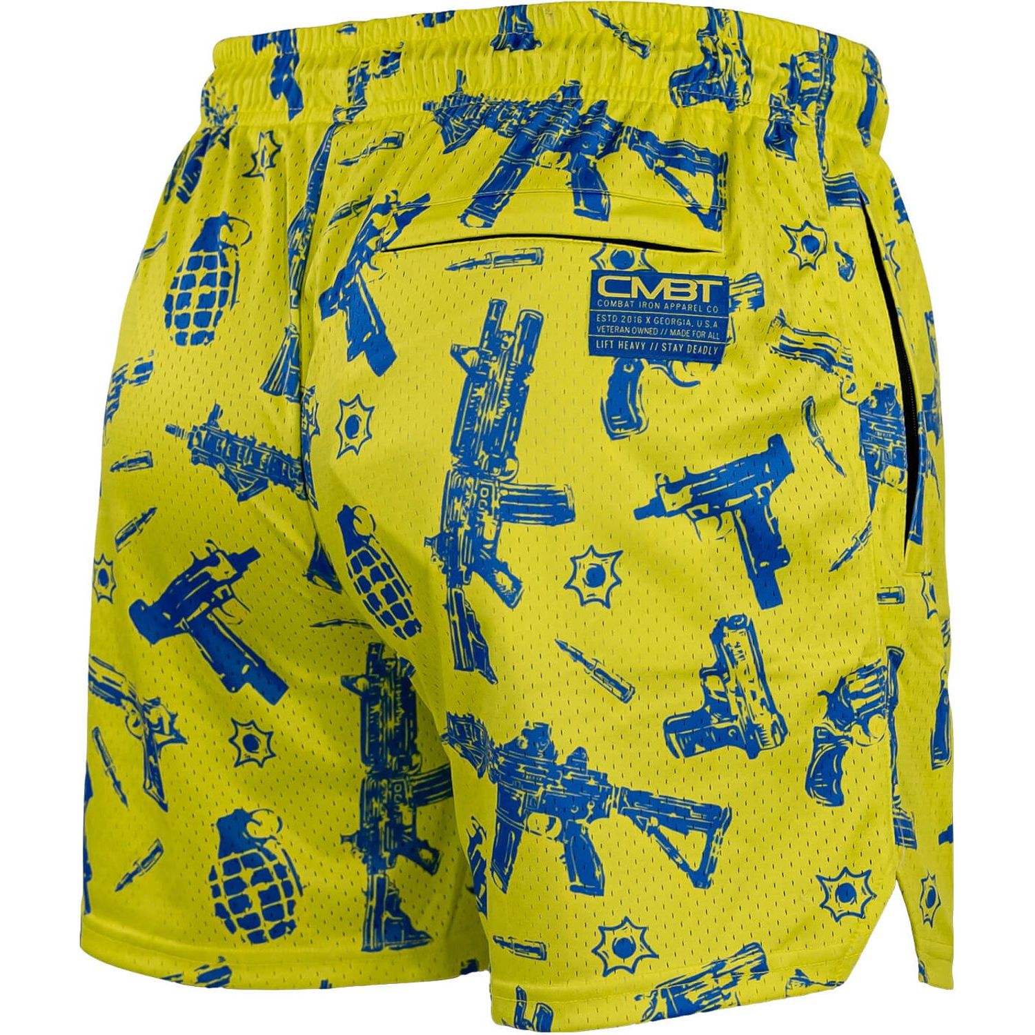 Men's Original Mesh Lifestyle Shorts | 5" - Combat Iron Apparel Co.
