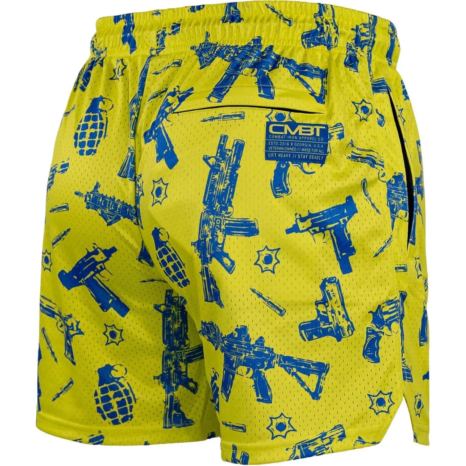 Men's Original Mesh Lifestyle Shorts | 5" - Combat Iron Apparel Co.
