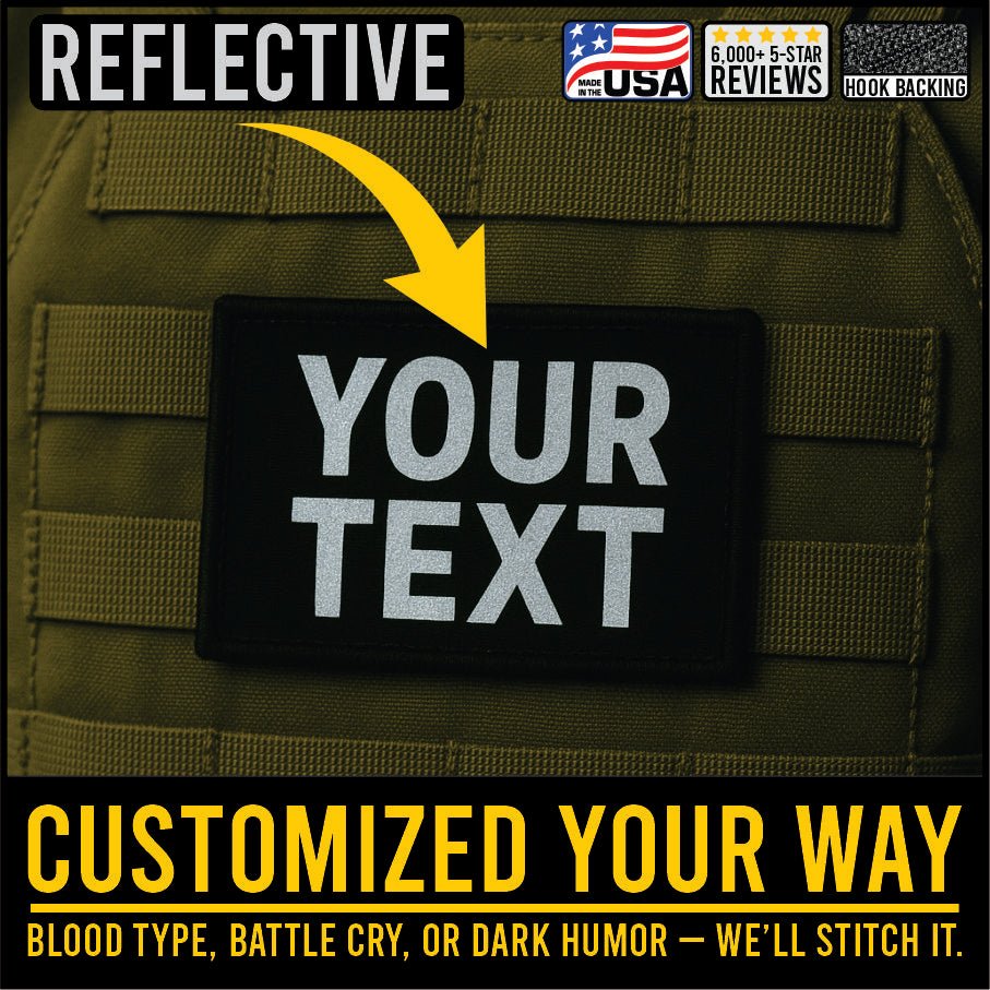 Custom Reflective Patch - 2x3