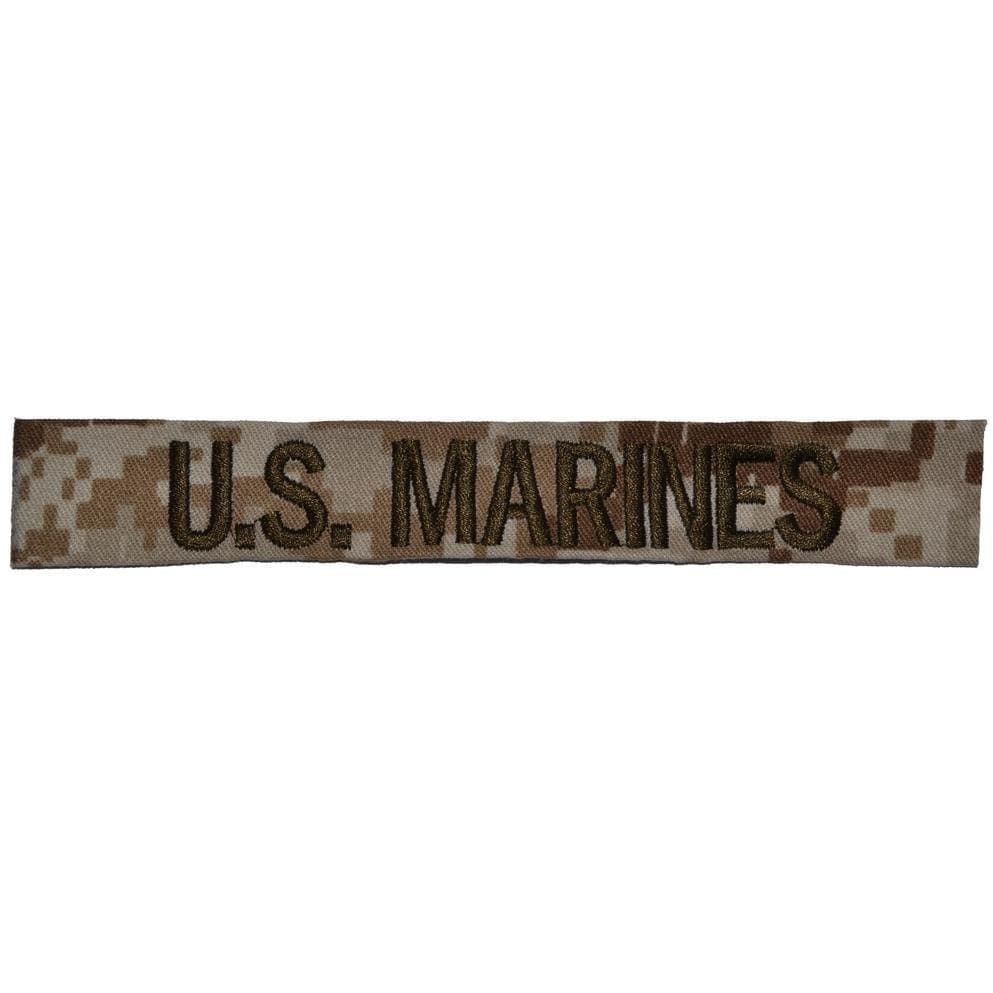 Tactical Gear Junkie Name Tapes Single Custom Name Tape - SEW ON - Desert Marpat