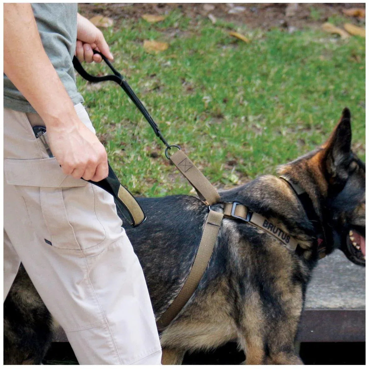 United States Tactical Tactical Gear United States Tactical Two-Piece Leash with HK Hook & Quick-Release Buckle