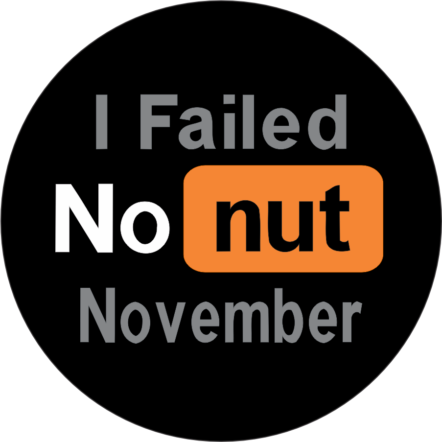 Tactical Gear Junkie Black No Nut November - 3 inch Sticker