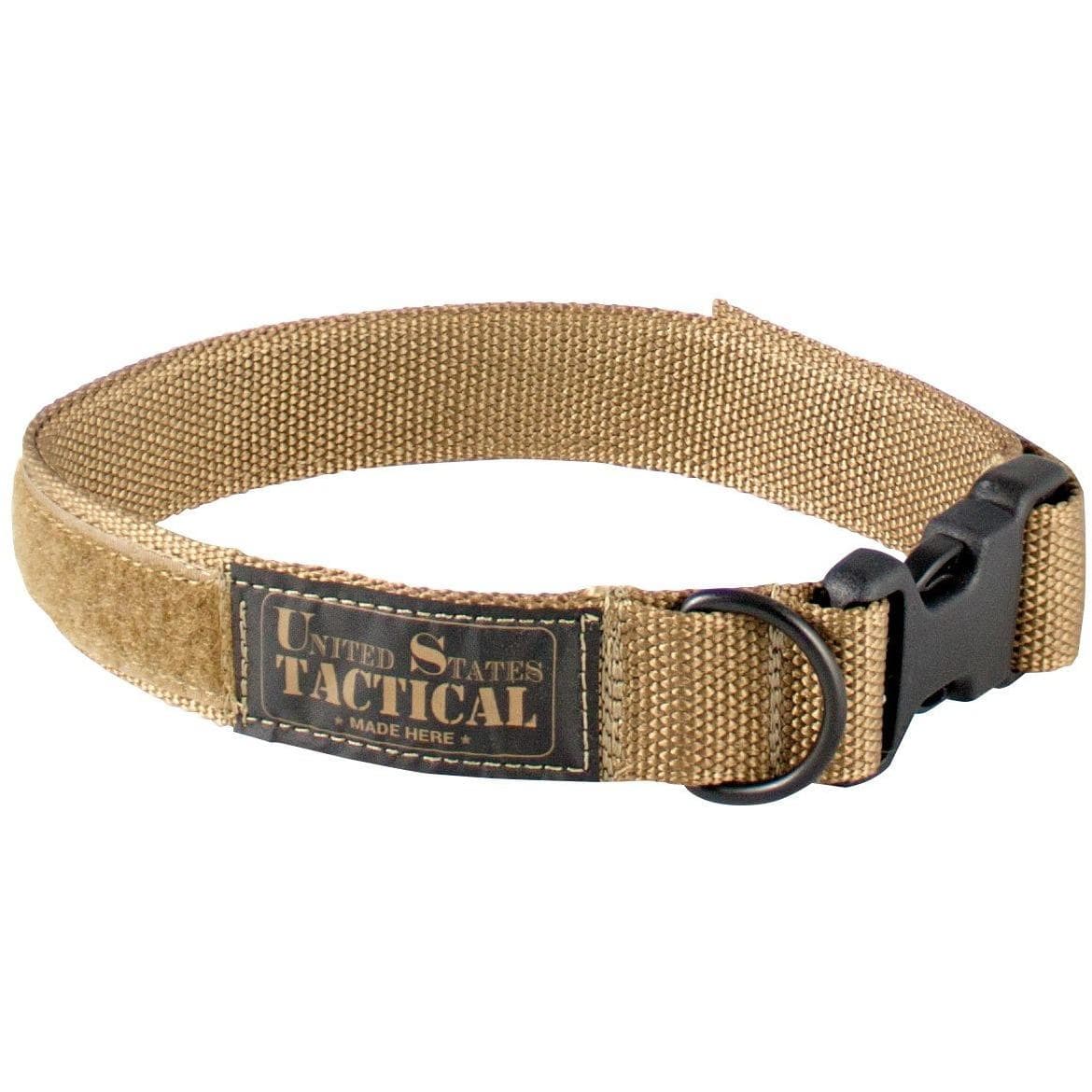 United States Tactical Tactical Gear M / Coyote Brown United States Tactical Dog Collar with Quick-Release Buckle
