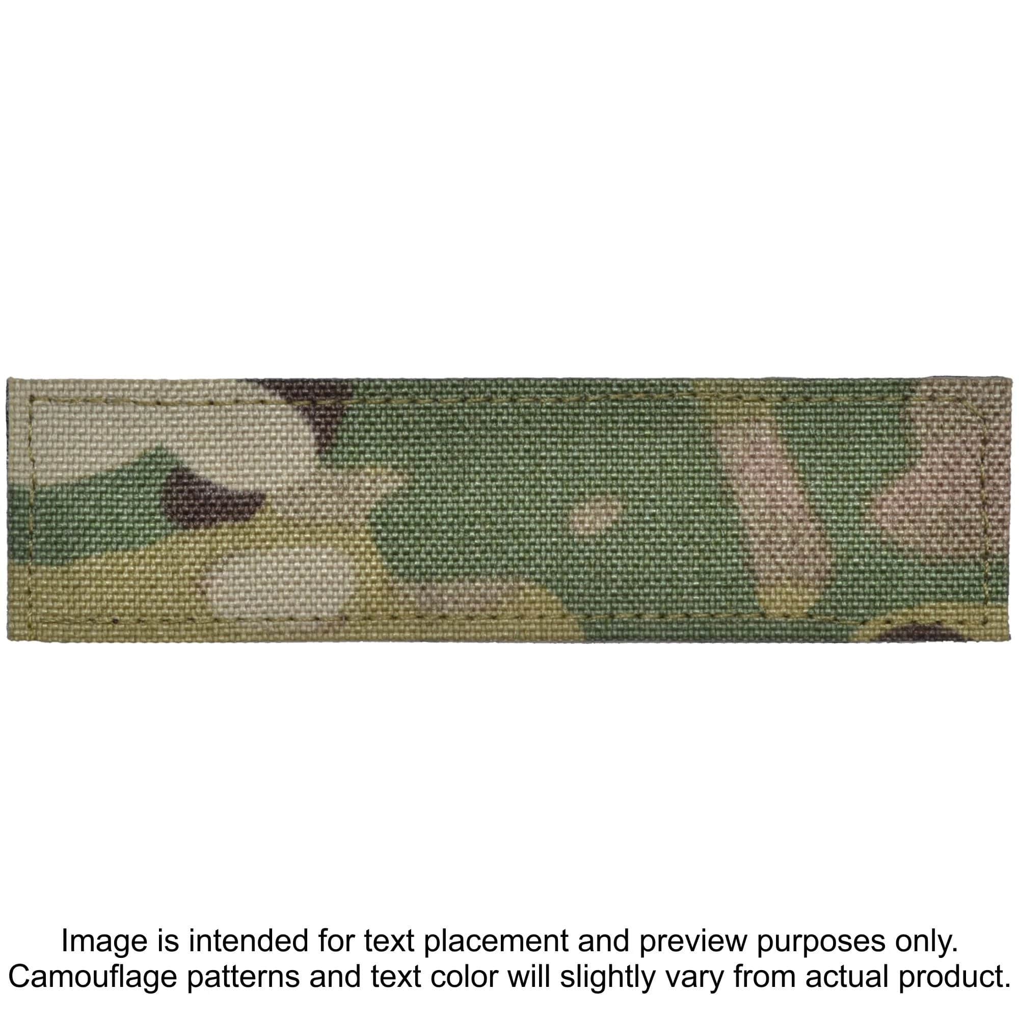 Tactical Gear Junkie Patches MultiCam CORDURA® POLICE Heat Press Vinyl - 1x3.75 CORDURA® Patch