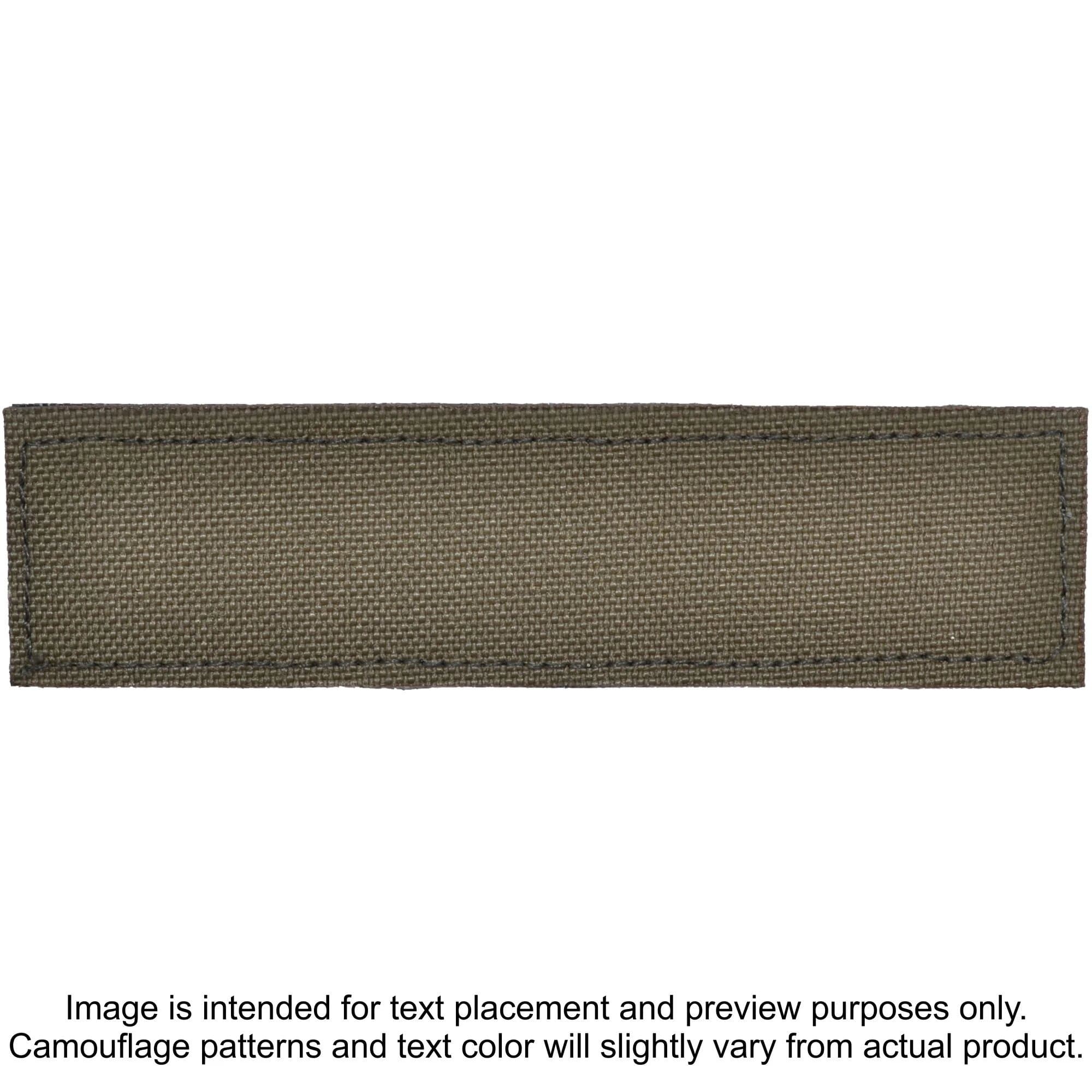 Tactical Gear Junkie Patches Ranger Green CORDURA® TROOPER Heat Press Vinyl - 1x3.75 CORDURA® Patch