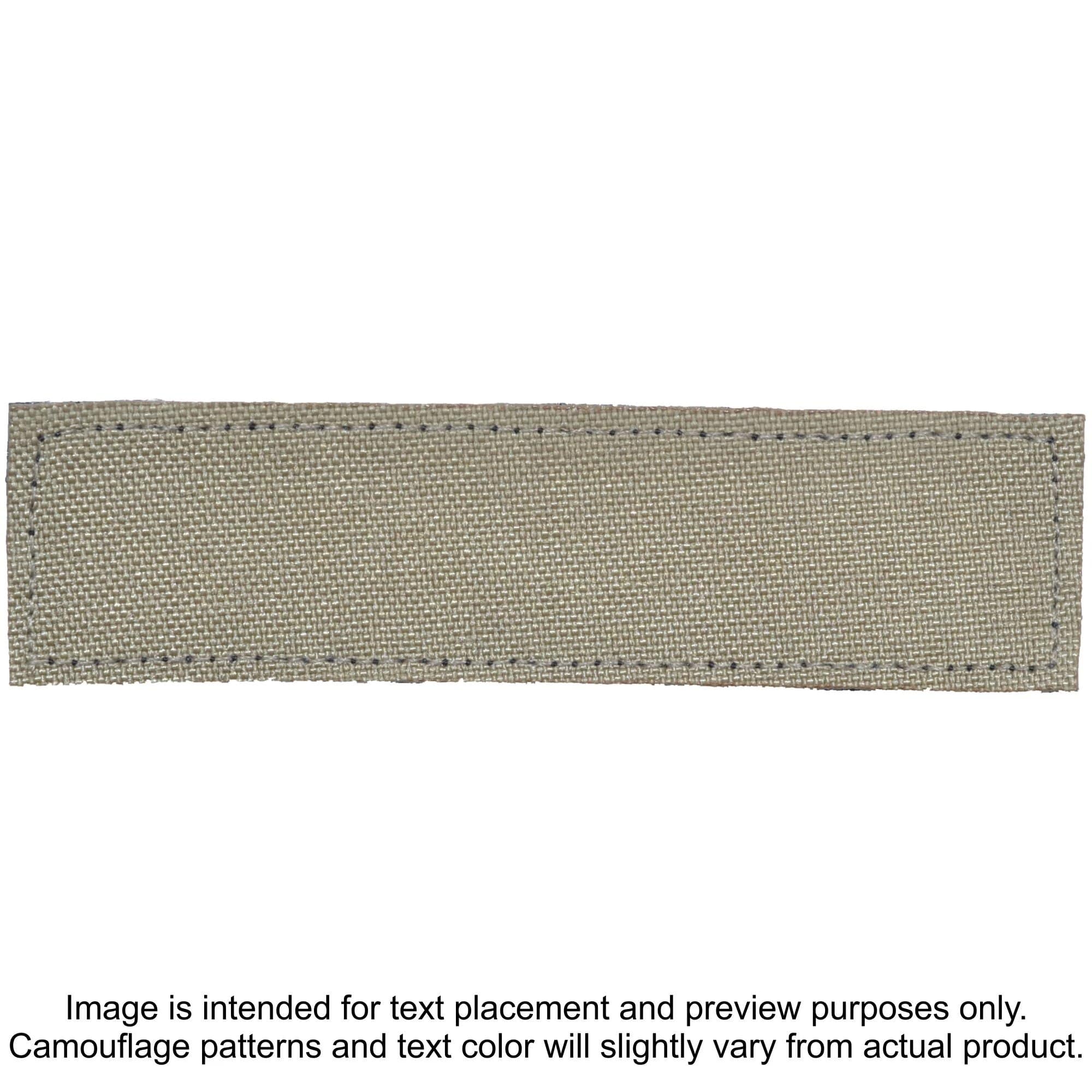 Tactical Gear Junkie Patches Tan 499 CORDURA® TROOPER Heat Press Vinyl - 1x3.75 CORDURA® Patch